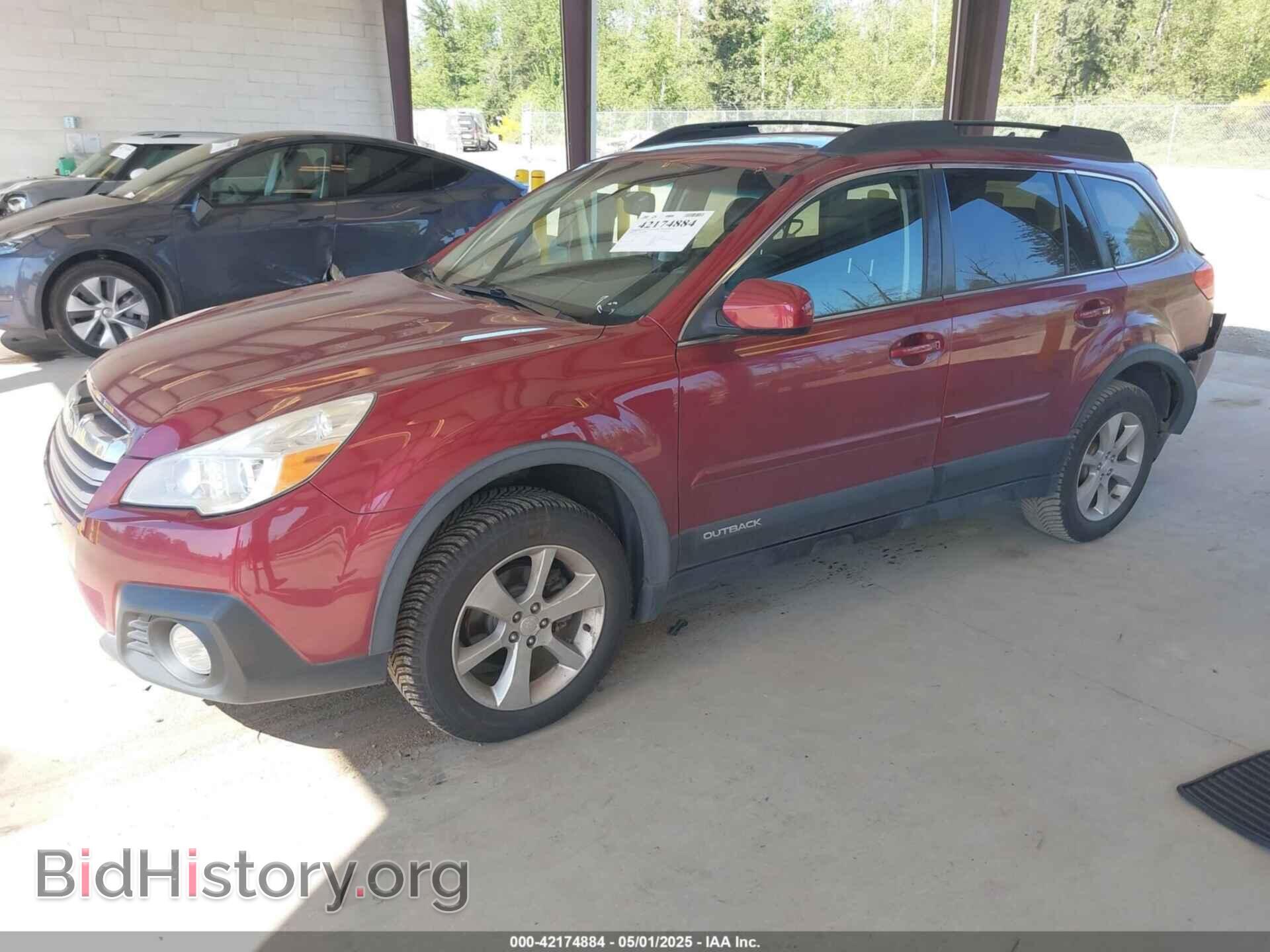 2014 SUBARU OUTBACK - VIN: 4S4BRBLC0E3318475 - Фото 2