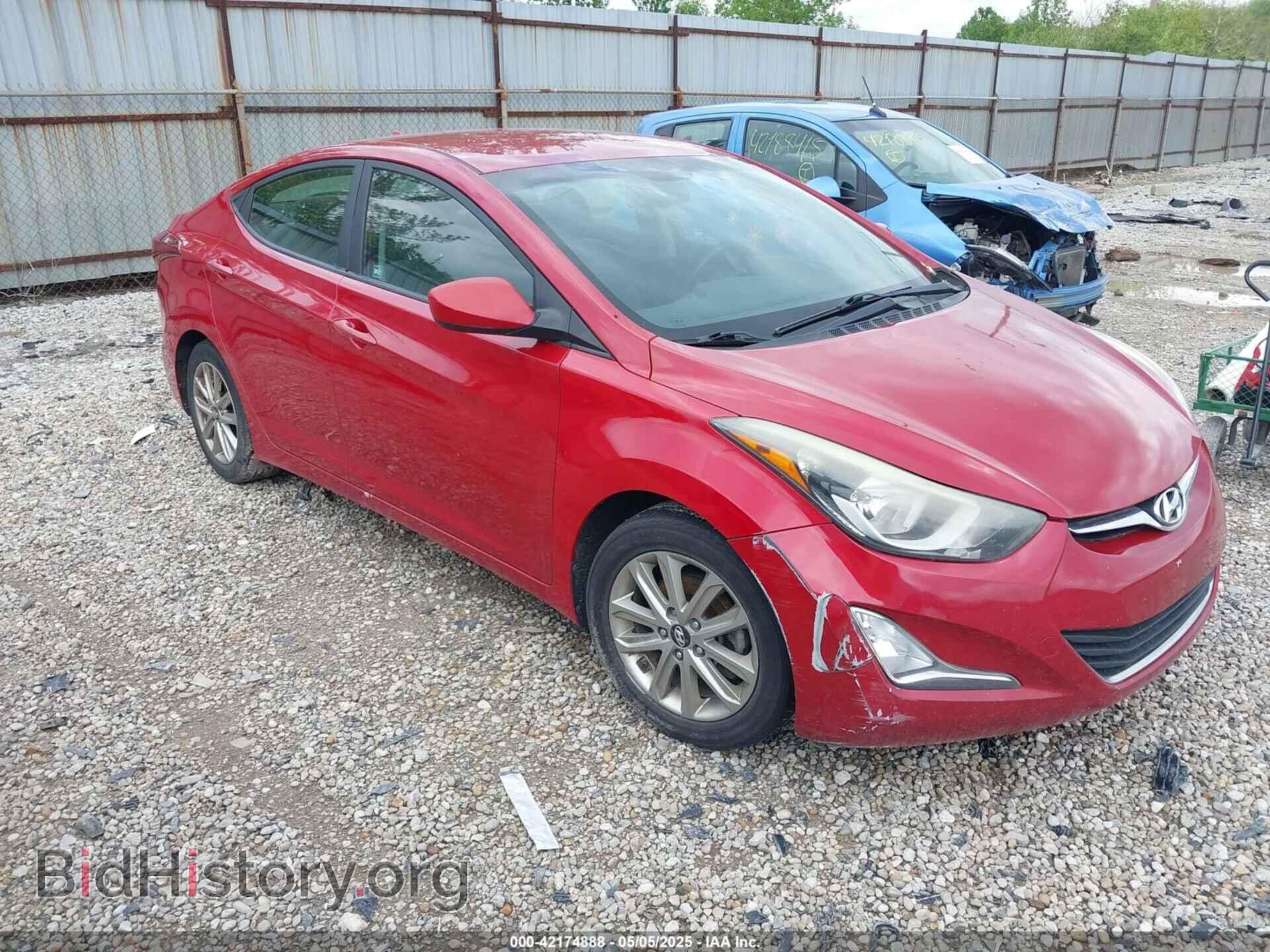Photo KMHDH4AE8EU089100 - HYUNDAI ELANTRA 2014