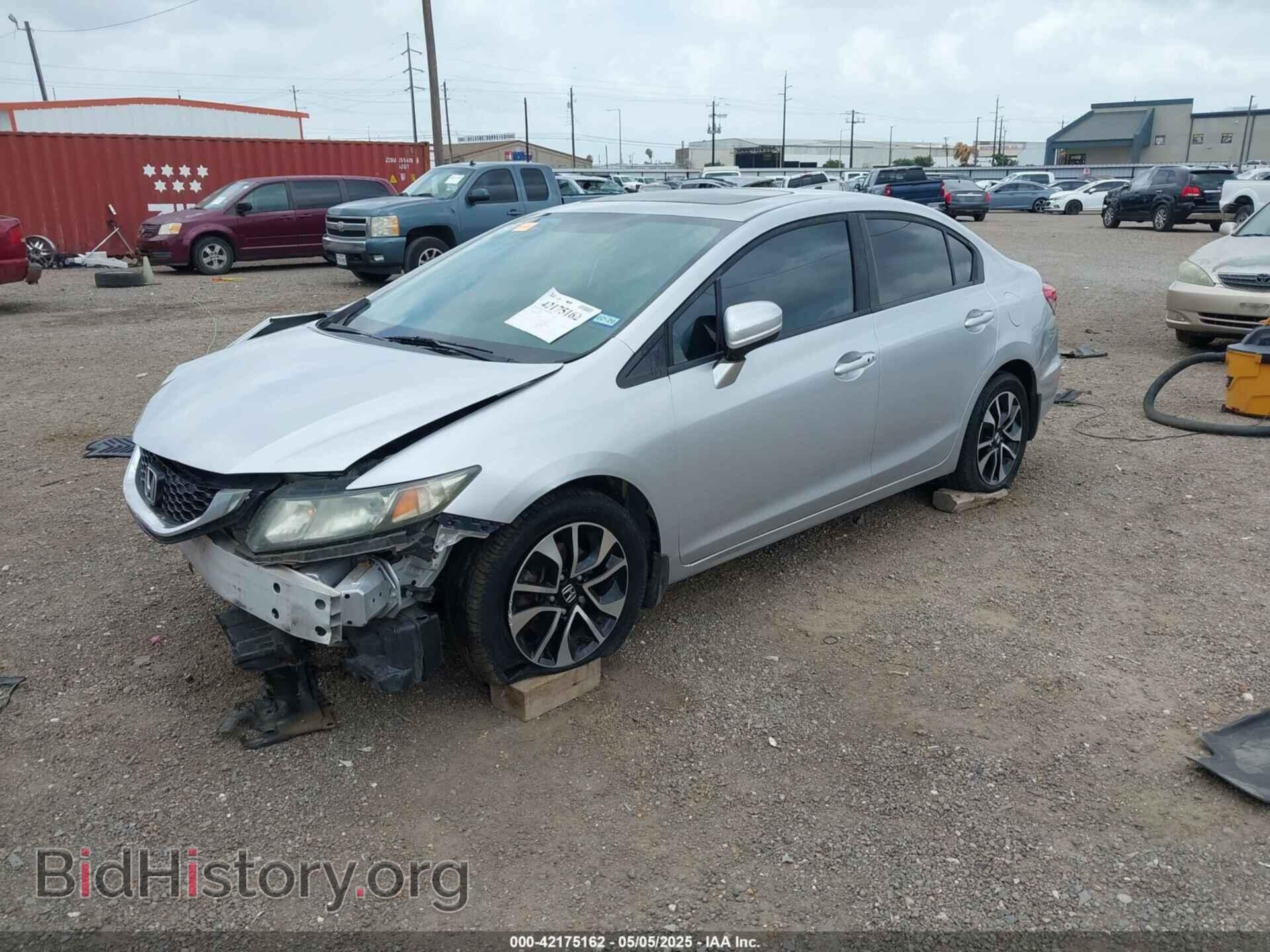 2015 HONDA CIVIC - VIN: 19XFB2F83FE040702 - Фото 2