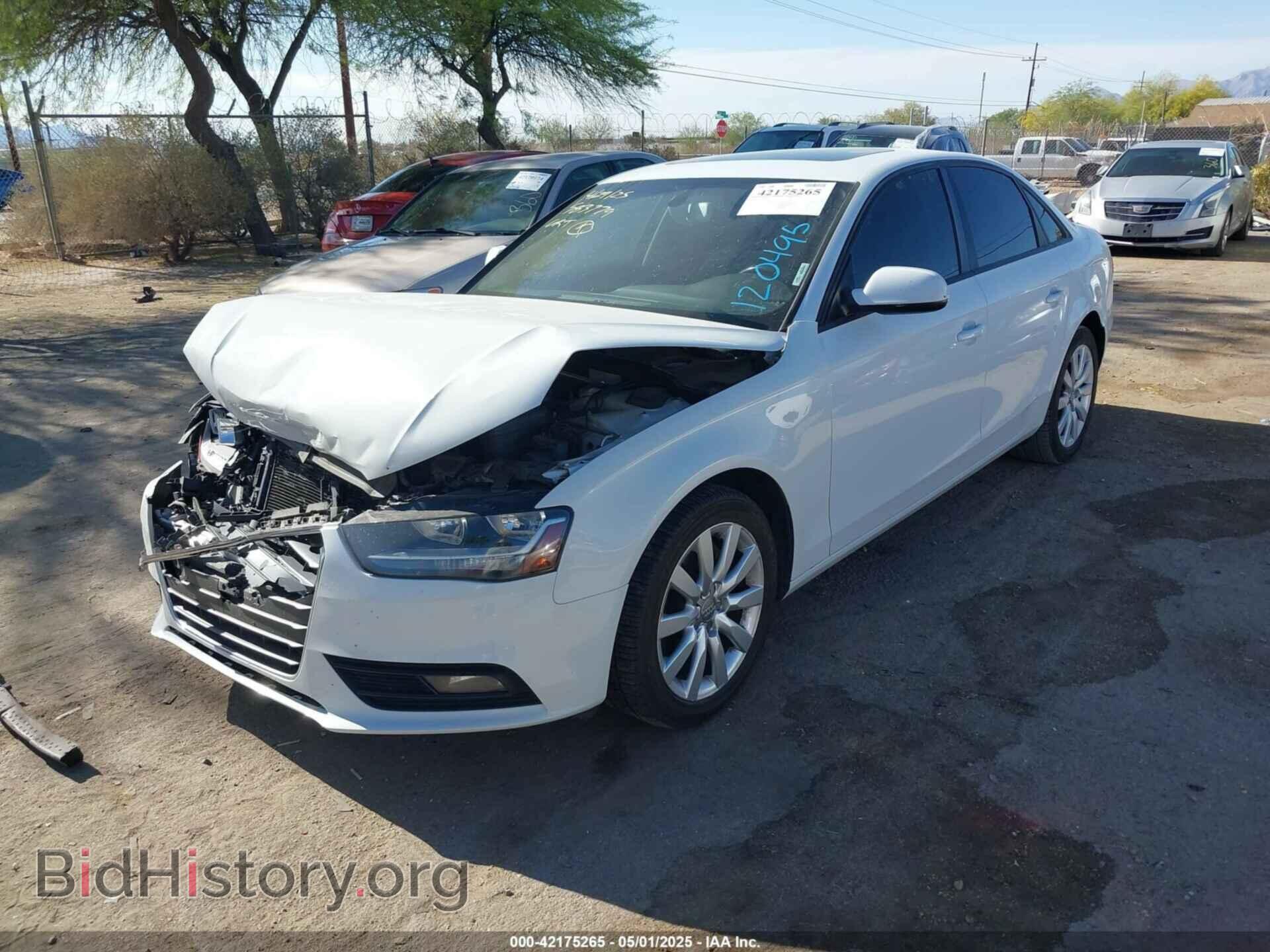 2014 AUDI A4 - VIN: WAUAFAFL3EA120495 - Фото 2