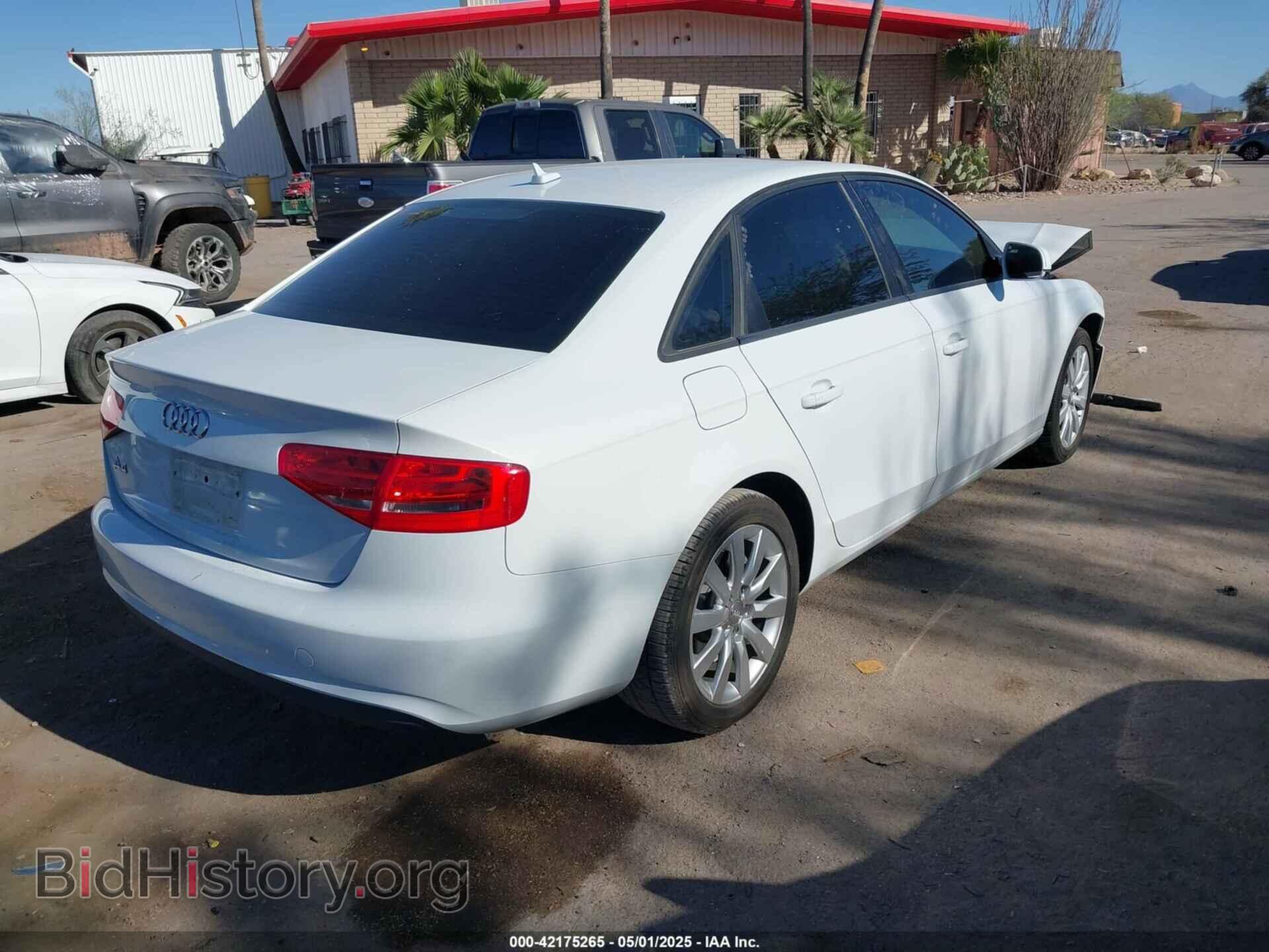 2014 AUDI A4 - VIN: WAUAFAFL3EA120495 - Фото 4