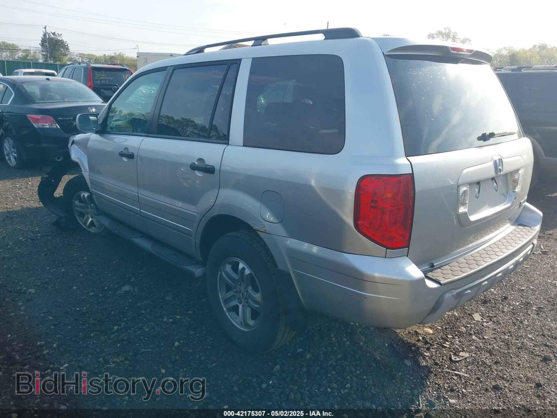 2005 HONDA PILOT - VIN: 2HKYF18655H542785 - Фото 3