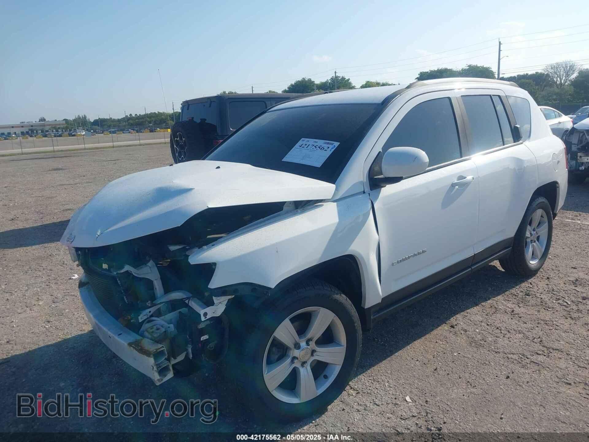 2017 JEEP COMPASS - VIN: 1C4NJDEB3HD113109 - Фото 2