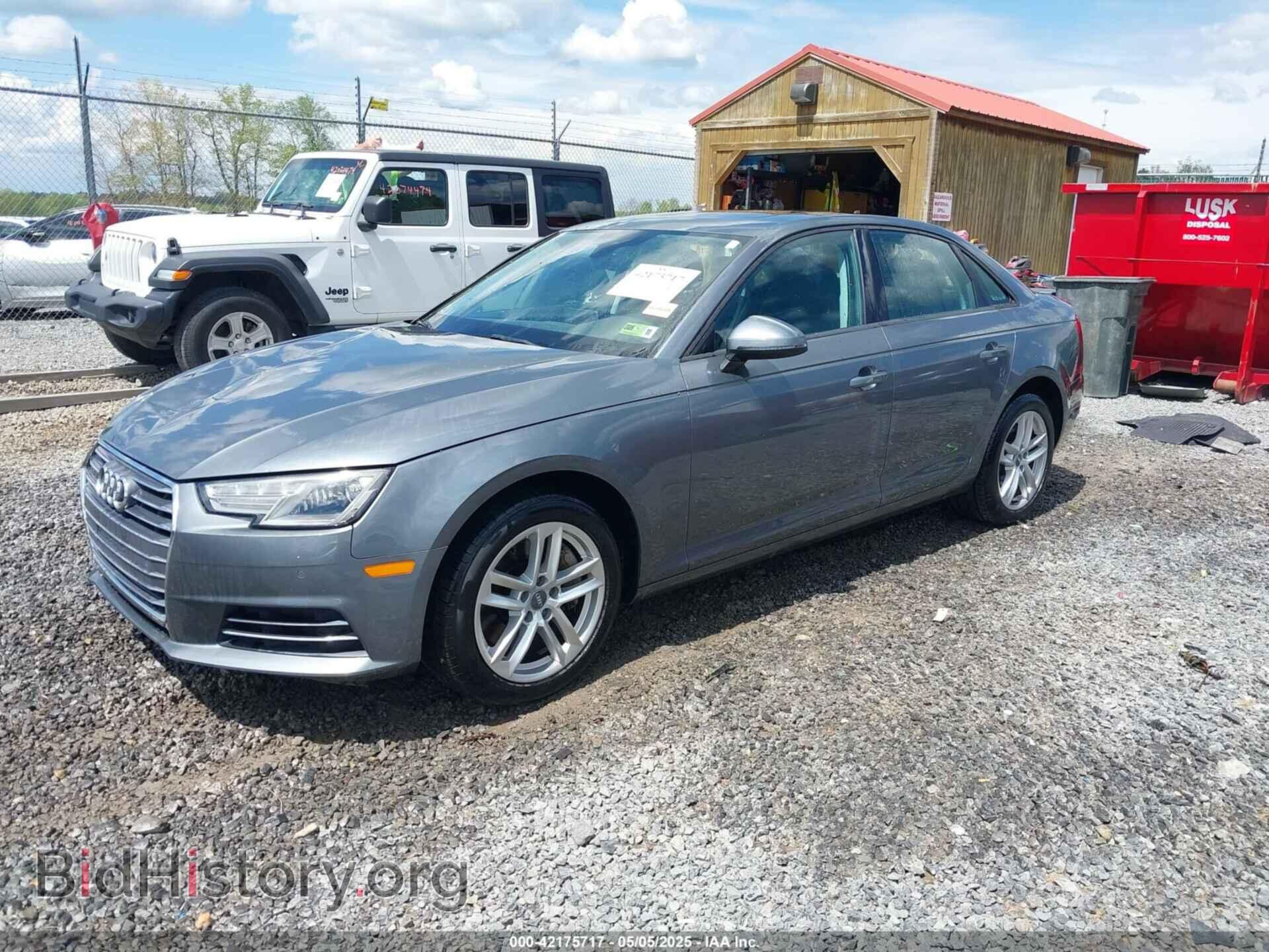 2017 AUDI A4 - VIN: WAUANAF40HN018645 - Фото 2