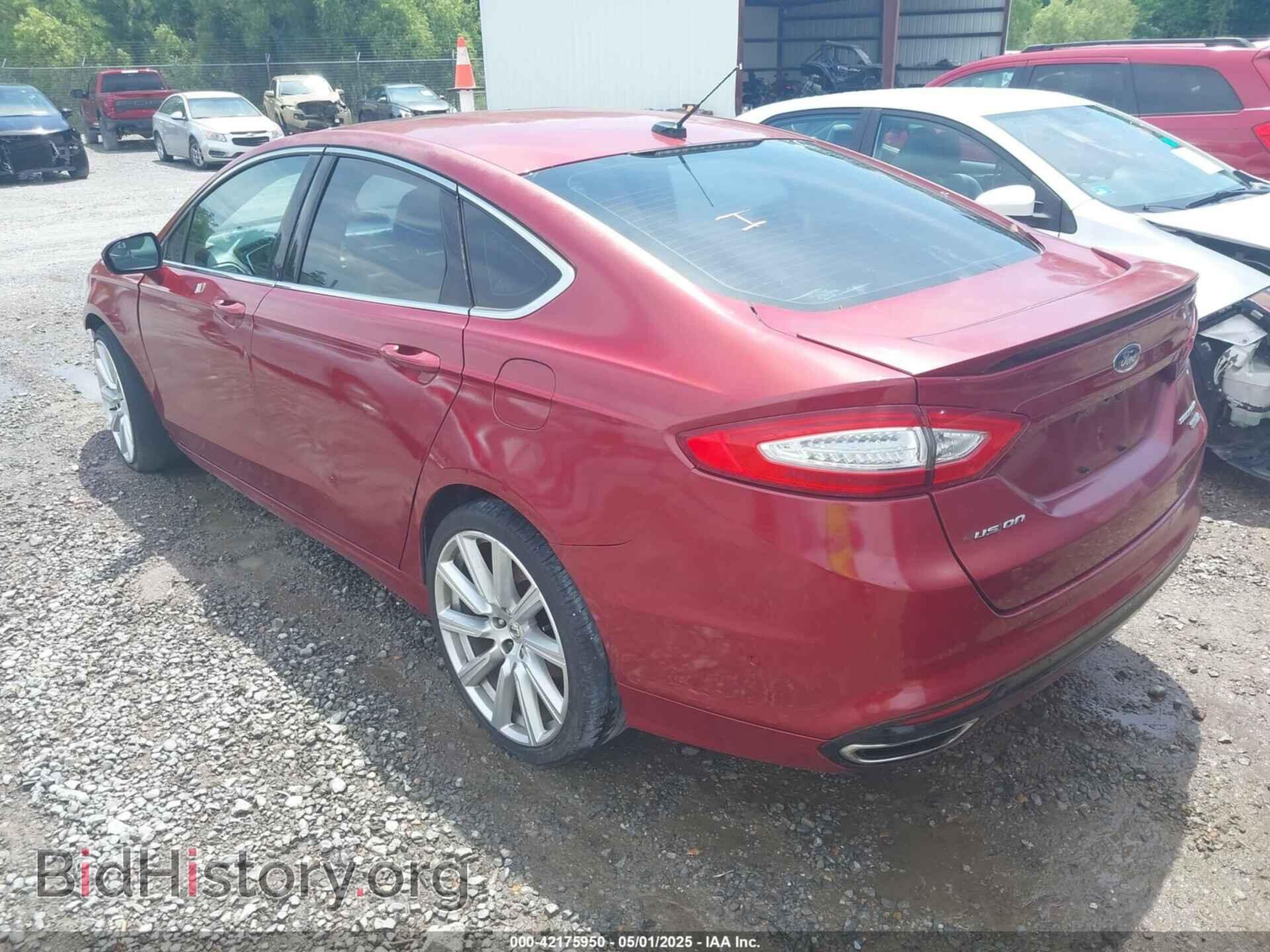 2014 FORD FUSION - VIN: 3FA6P0K94ER107261 - Фото 3