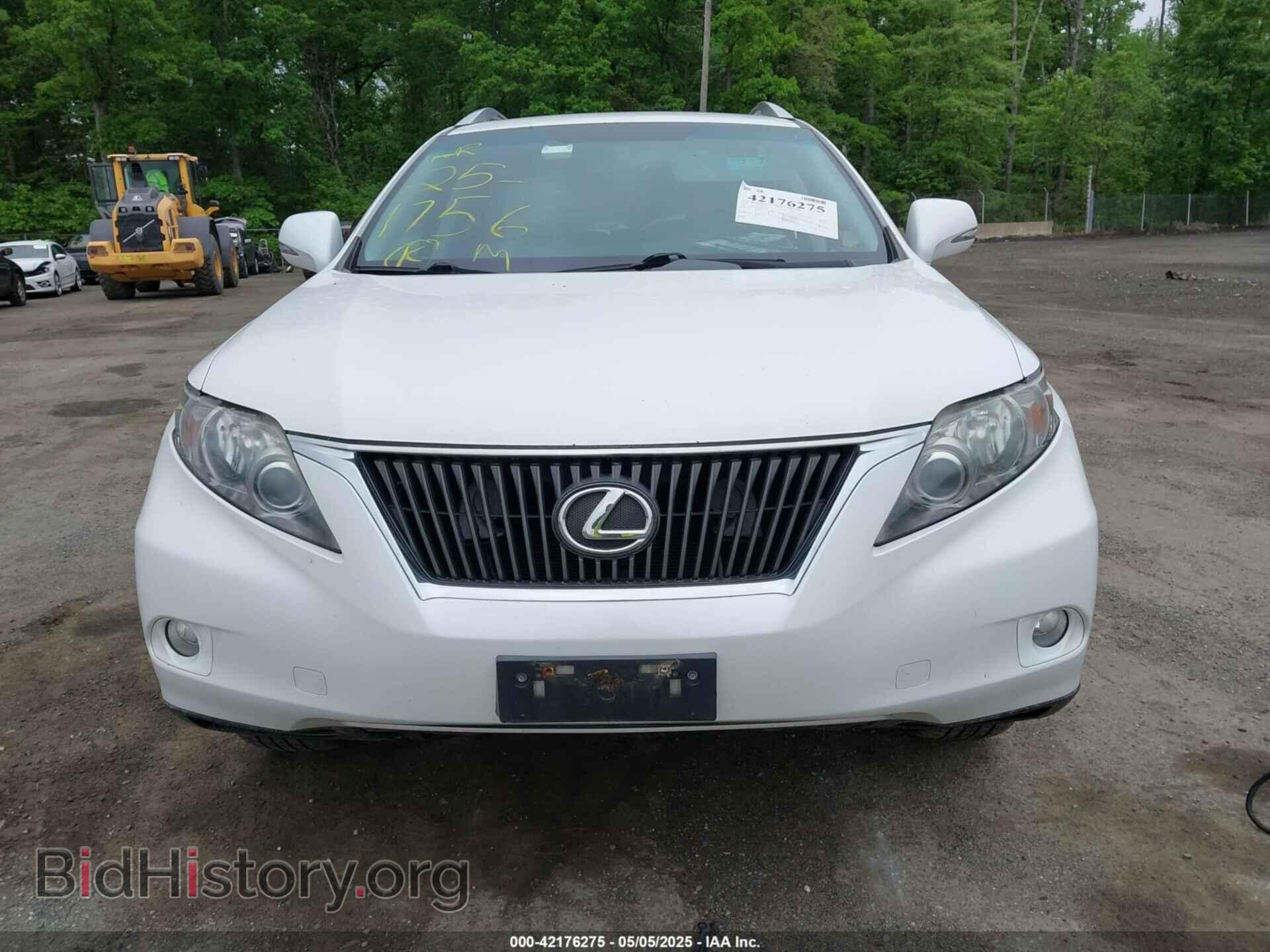 2010 LEXUS RX 350 - VIN: 2T2BK1BA4AC063572 - Фото 12