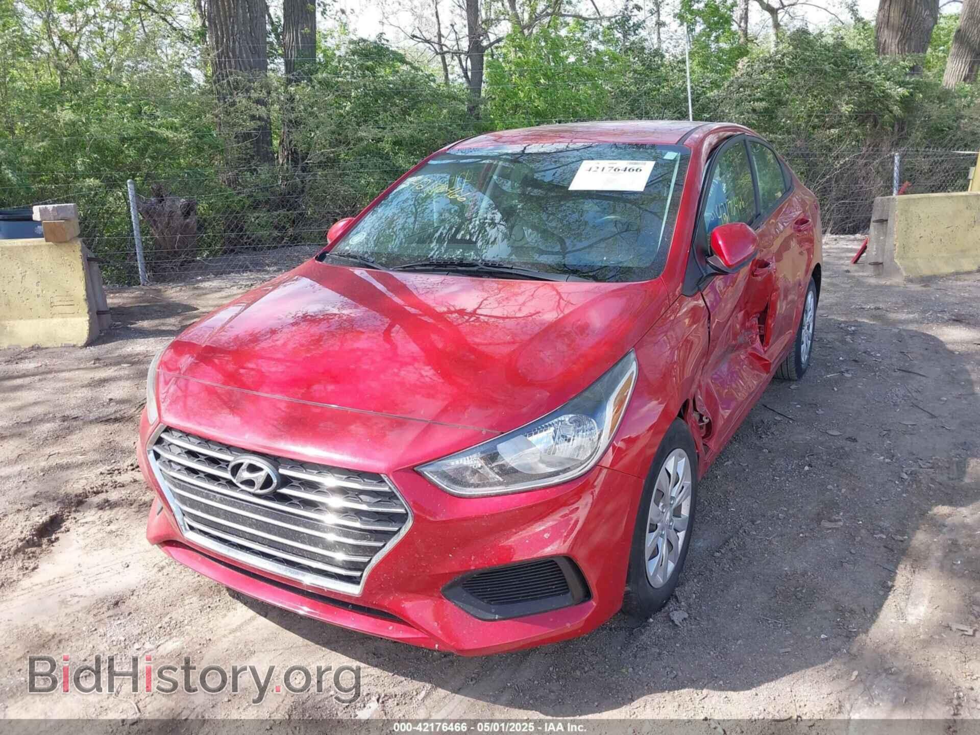 2021 HYUNDAI ACCENT - VIN: 3KPC24A62ME142333 - Фото 2