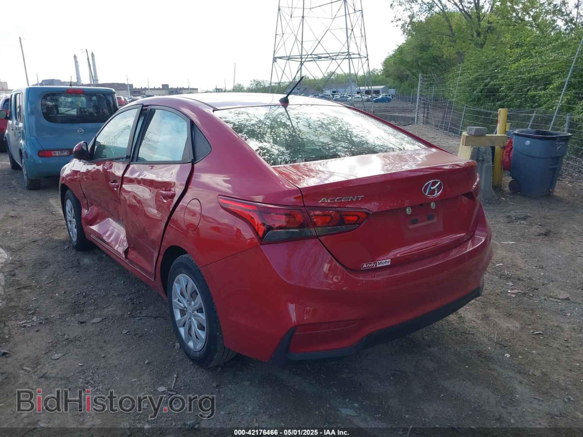 2021 HYUNDAI ACCENT - VIN: 3KPC24A62ME142333 - Фото 3