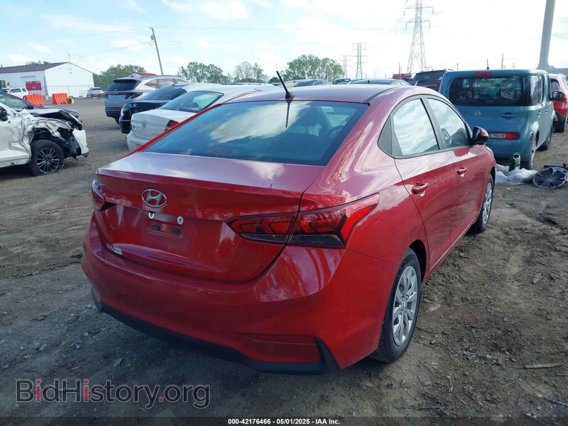 2021 HYUNDAI ACCENT - VIN: 3KPC24A62ME142333 - Фото 4