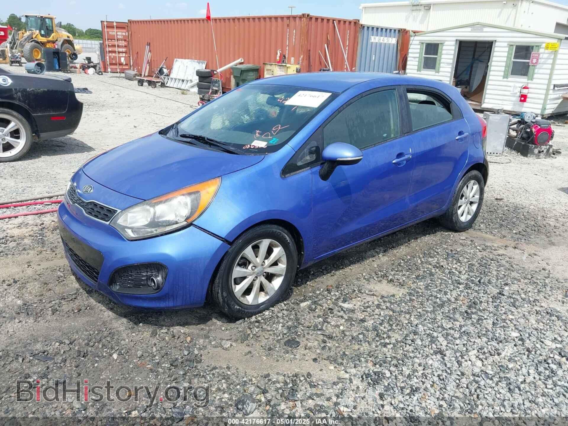 2012 KIA RIO5 - VIN: KNADN5A38C6036526 - Фото 2