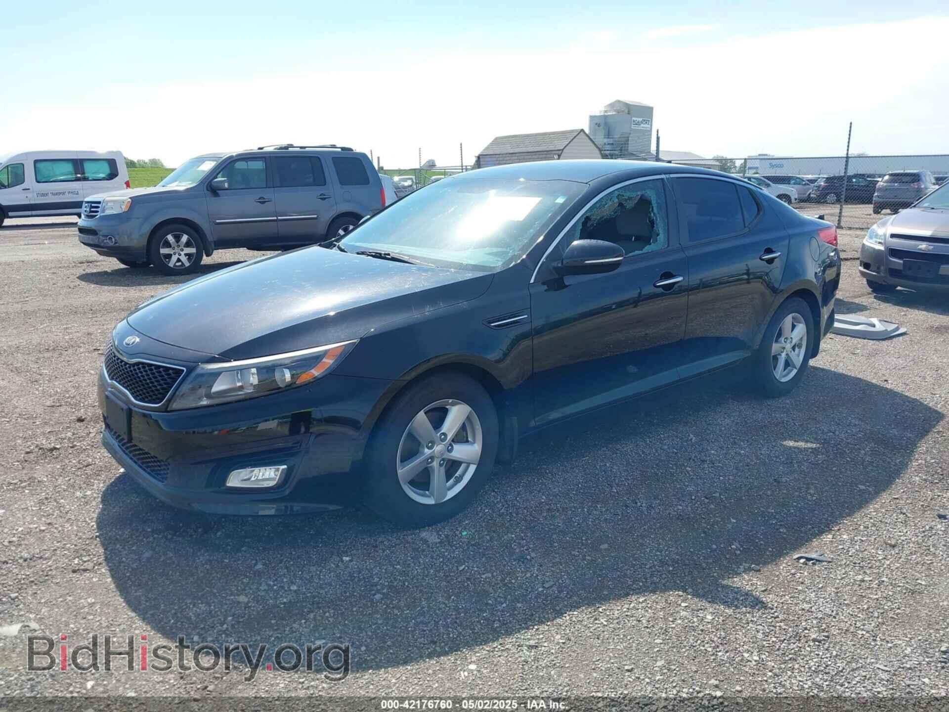 2014 KIA OPTIMA - VIN: 5XXGM4A76EG346193 - Фото 2