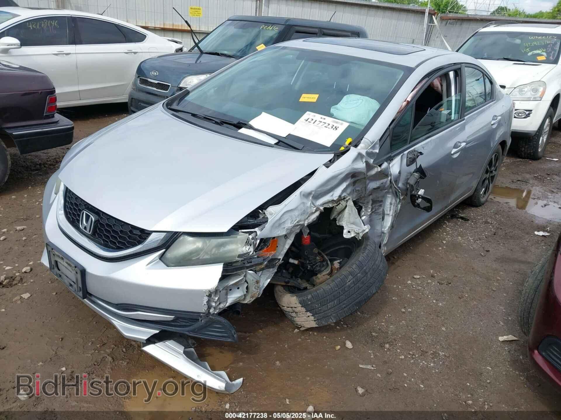 2013 HONDA CIVIC - VIN: 19XFB2F85DE093012 - Фото 2