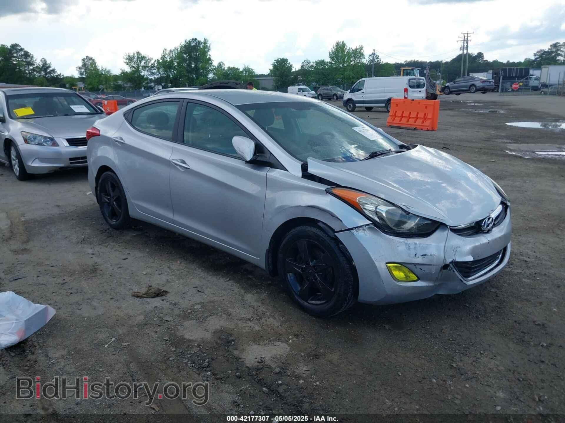 Photo 5NPDH4AE9CH147131 - HYUNDAI ELANTRA 2012