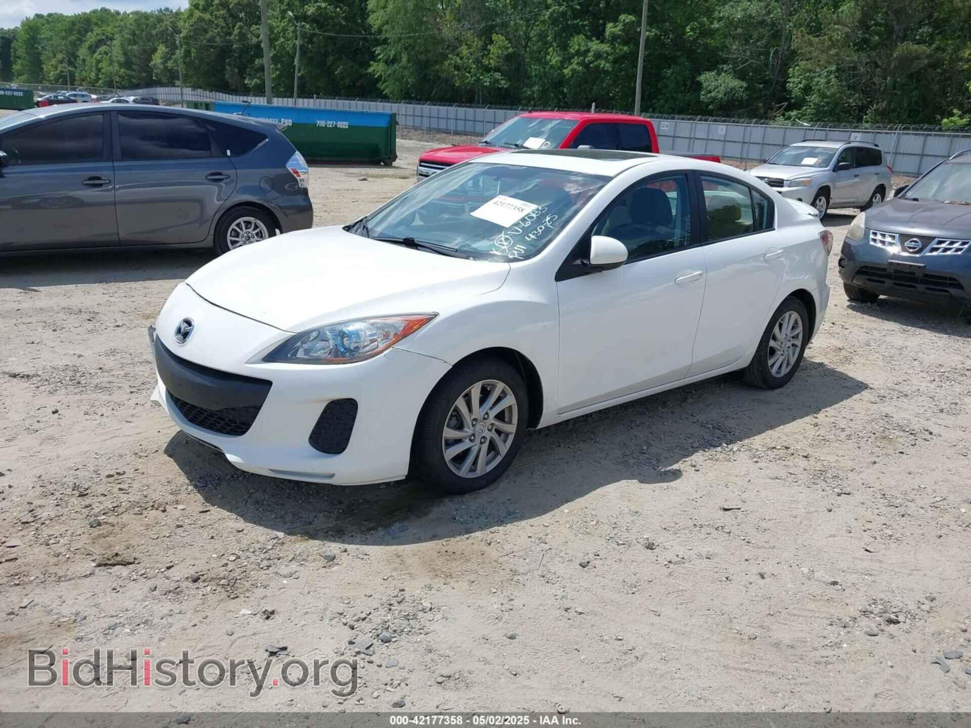2012 MAZDA MAZDA3 - VIN: JM1BL1V8XC1646083 - Фото 2