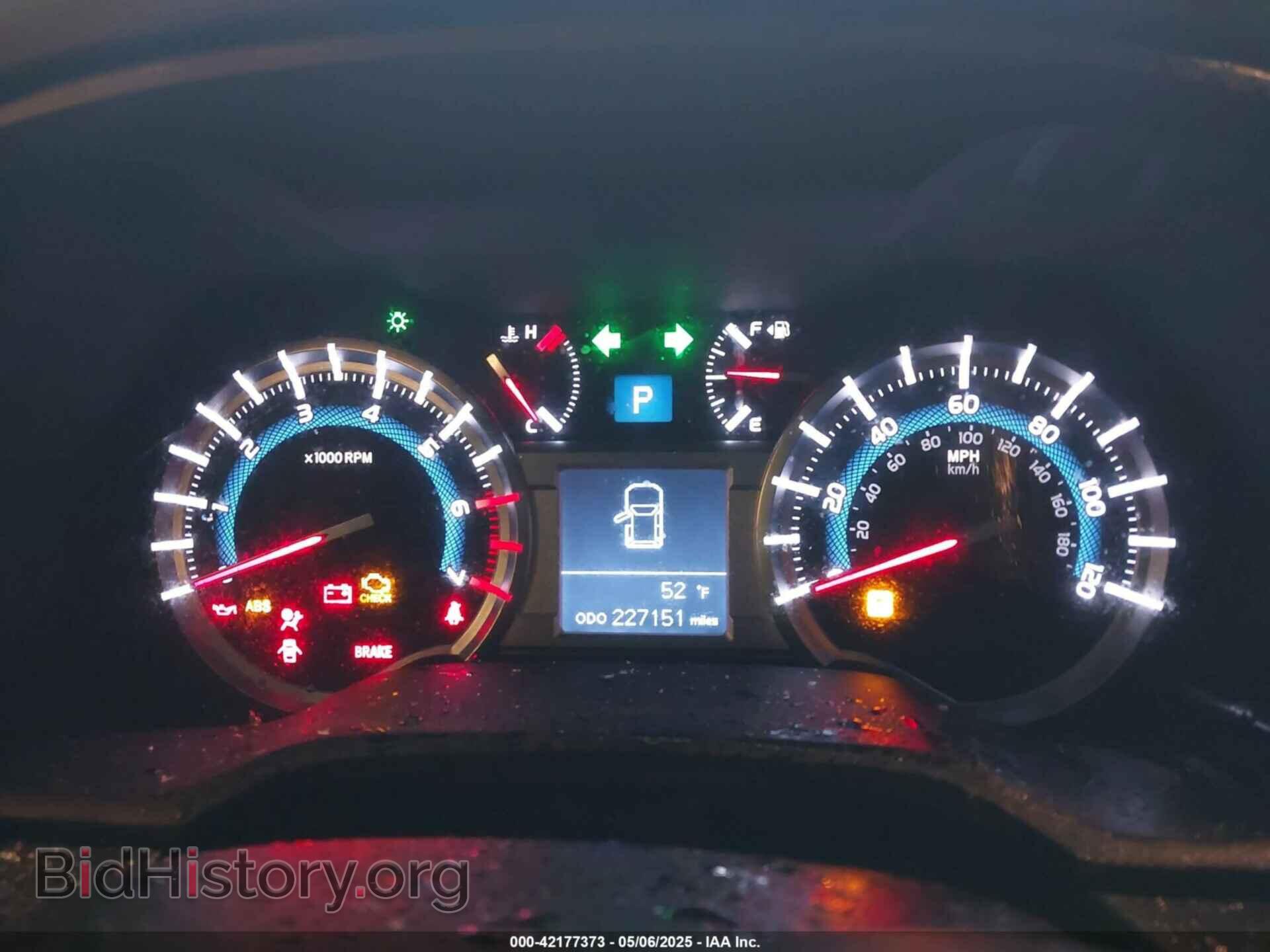 2014 TOYOTA 4RUNNER - VIN: JTEBU5JR4E5200215 - Фото 7