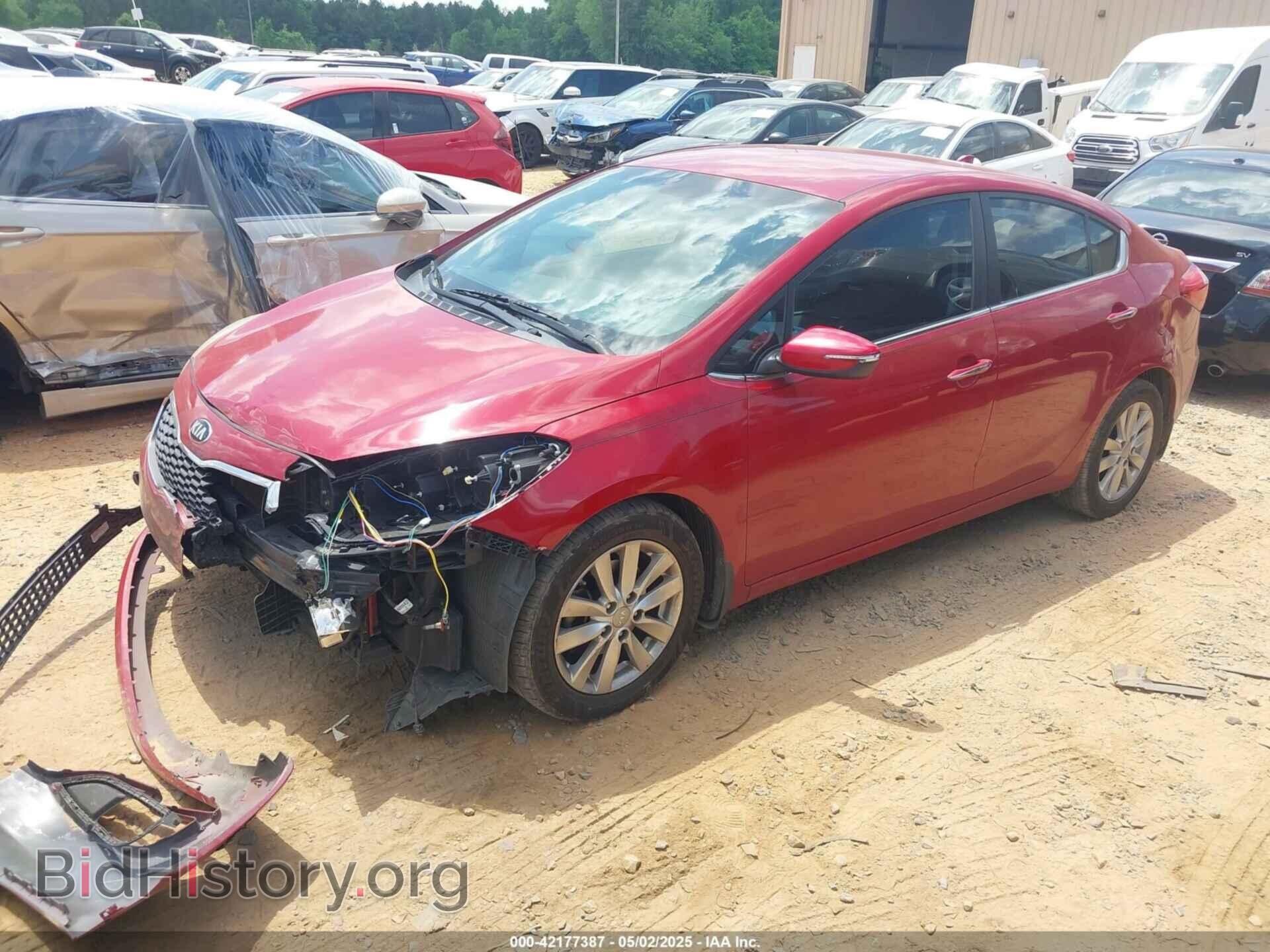 2014 KIA FORTE - VIN: KNAFX4A86E5087444 - Фото 2