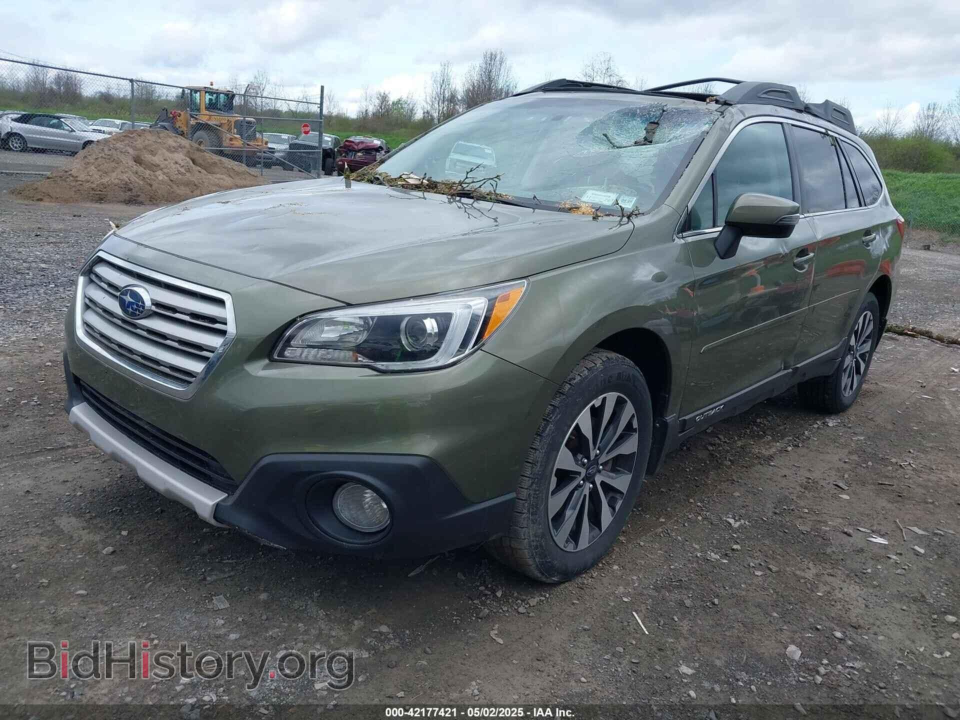 2016 SUBARU OUTBACK - VIN: 4S4BSALC9G3242546 - Фото 2