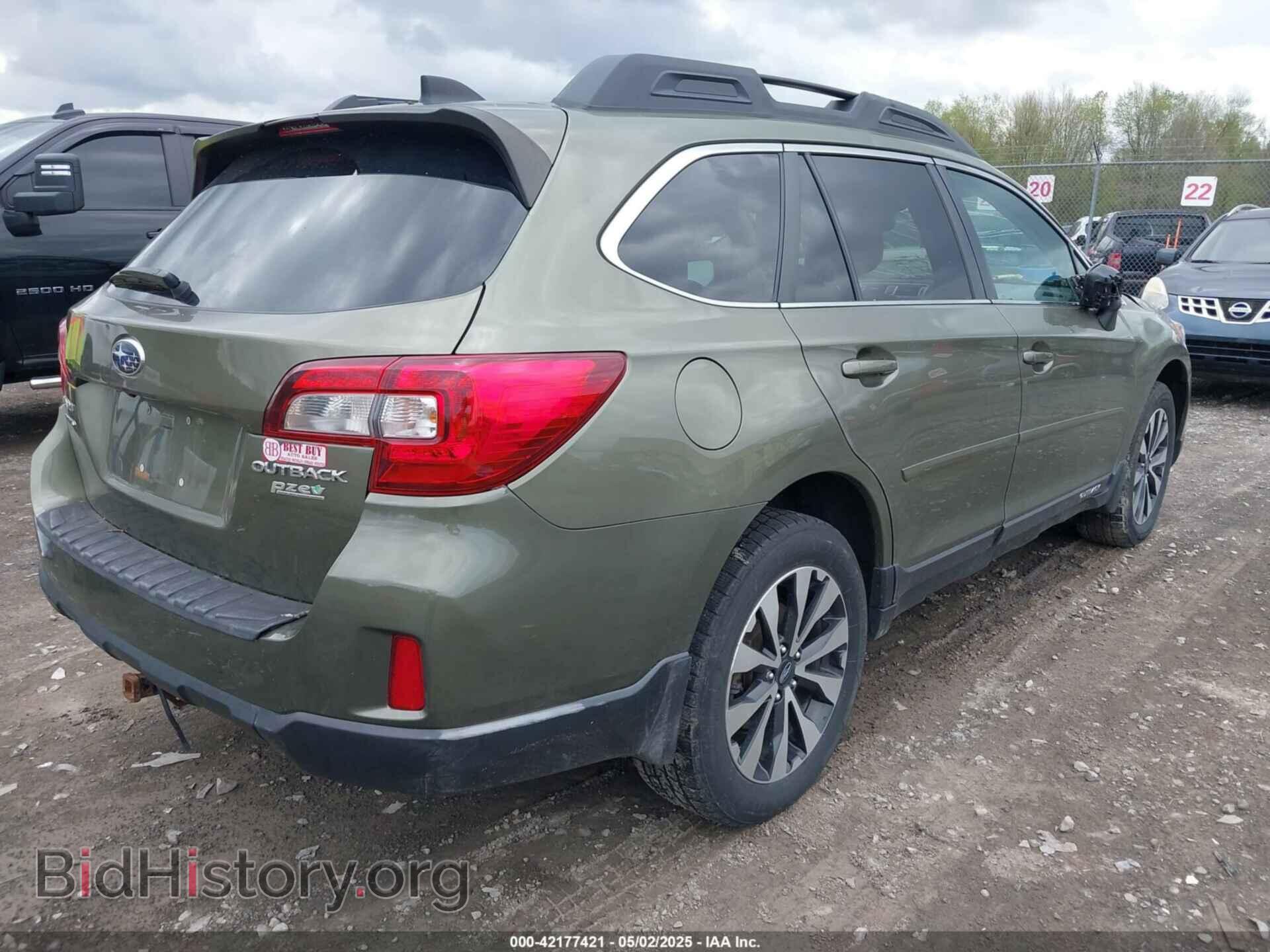 2016 SUBARU OUTBACK - VIN: 4S4BSALC9G3242546 - Фото 4