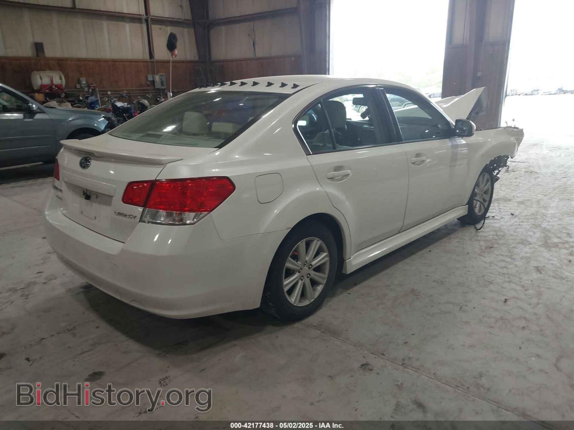 2012 SUBARU LEGACY - VIN: 4s3bmbc64c3038309 - Фото 4