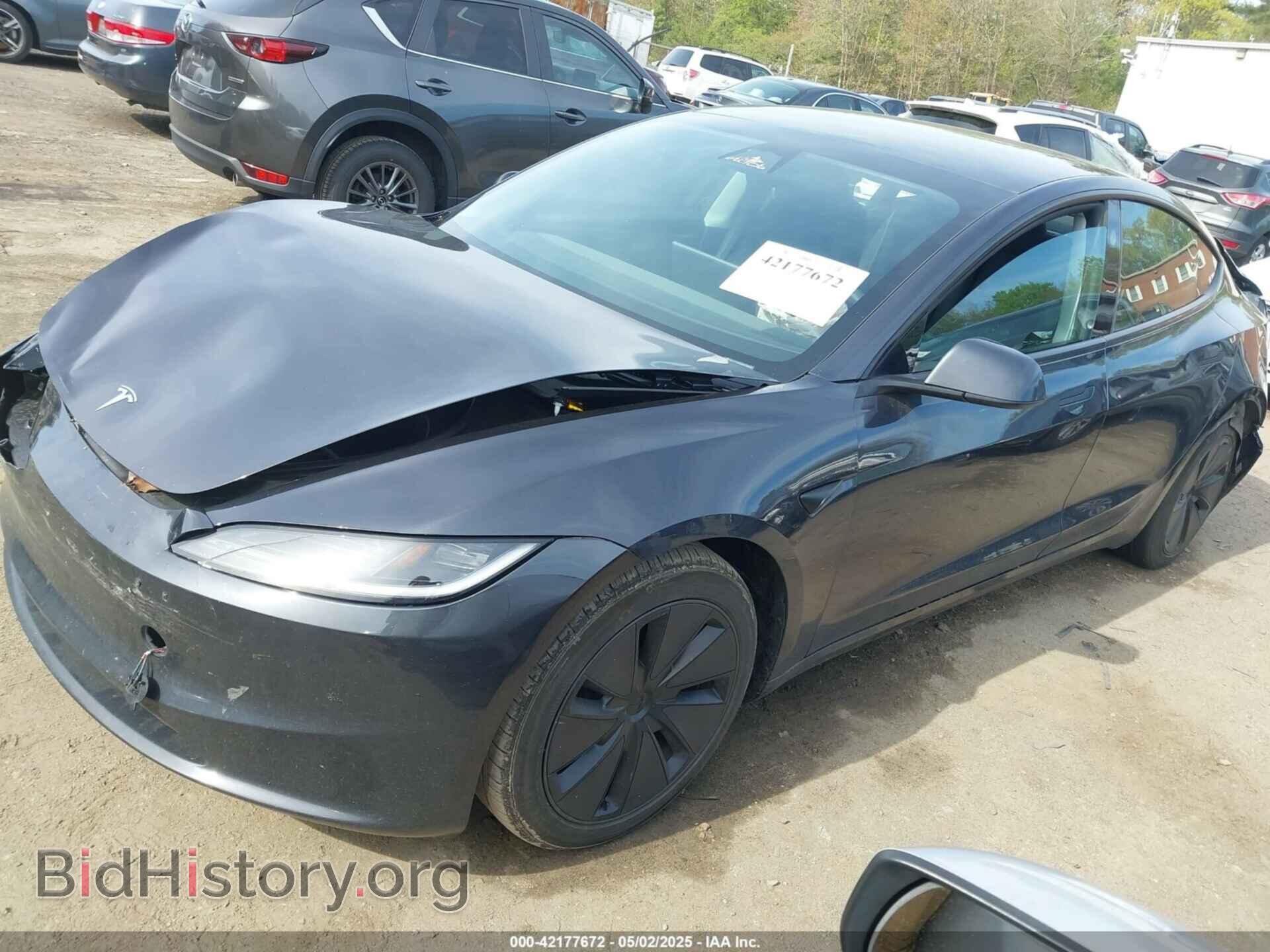 2024 TESLA MODEL 3 - VIN: 5YJ3E1EB4RF796636 - Фото 2