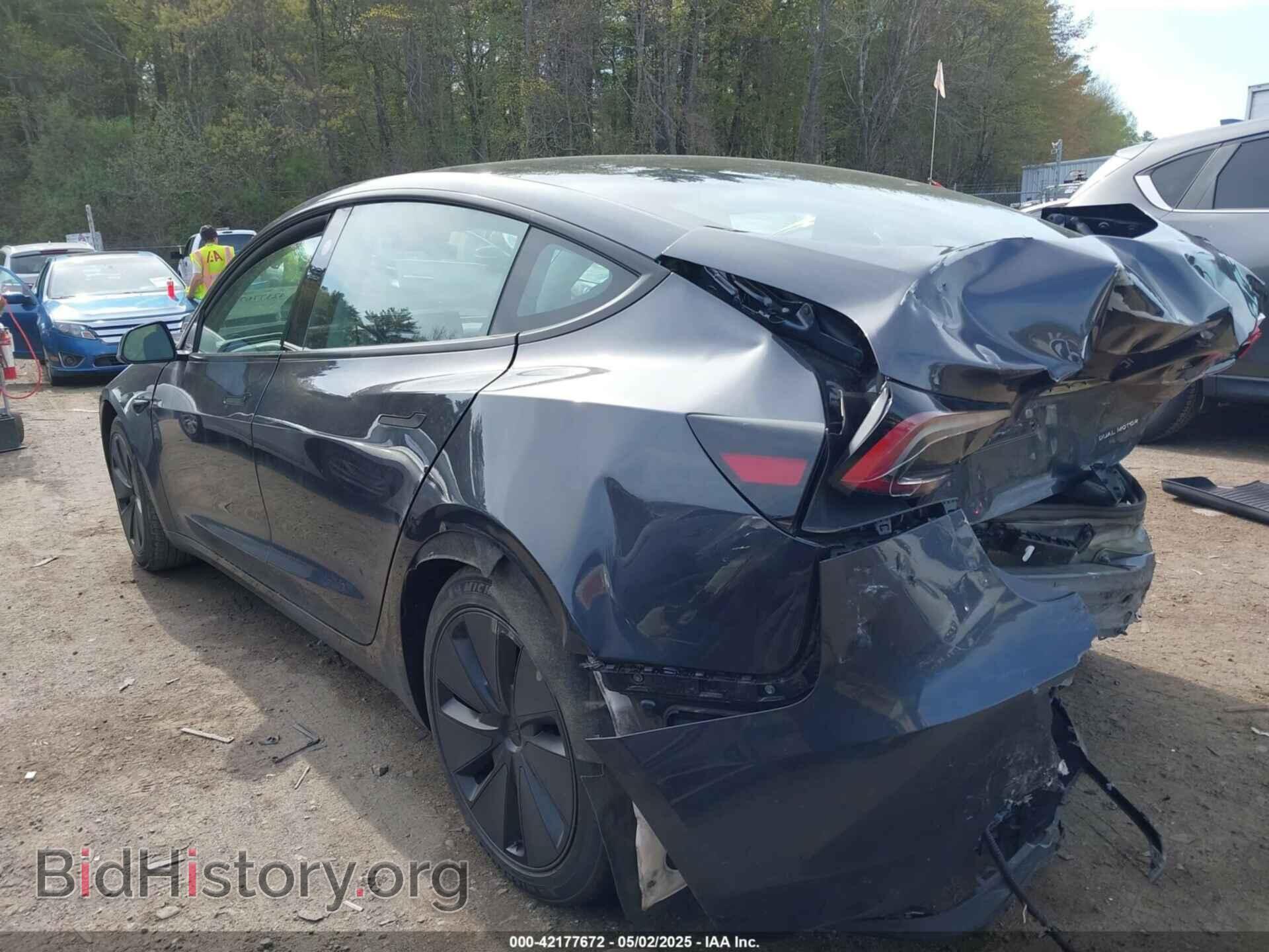 2024 TESLA MODEL 3 - VIN: 5YJ3E1EB4RF796636 - Фото 3