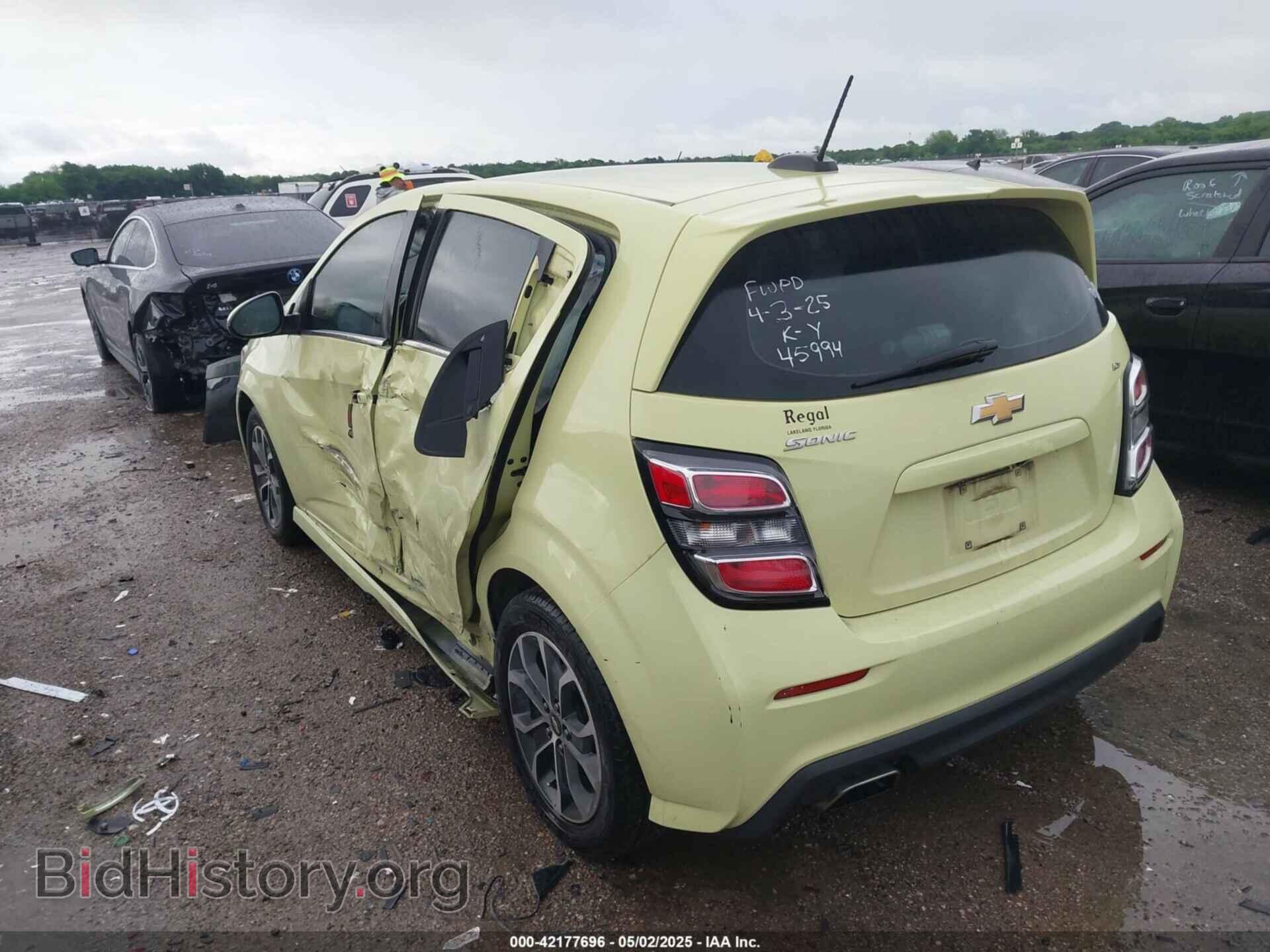 2017 CHEVROLET SONIC - VIN: 1G1JD6SH6H4138024 - Фото 3