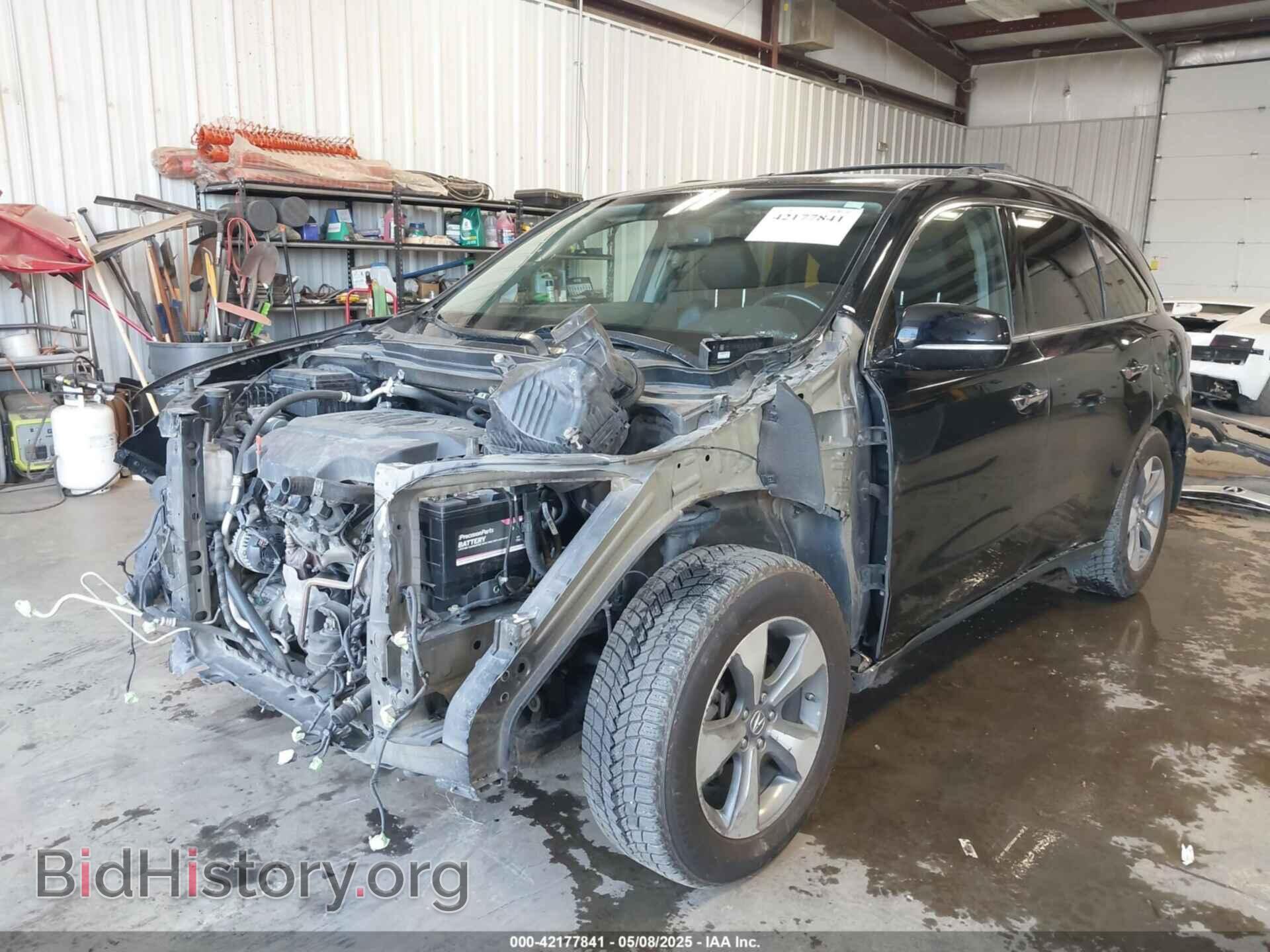 2014 ACURA MDX - VIN: 5FRYD4H21EB020320 - Фото 2