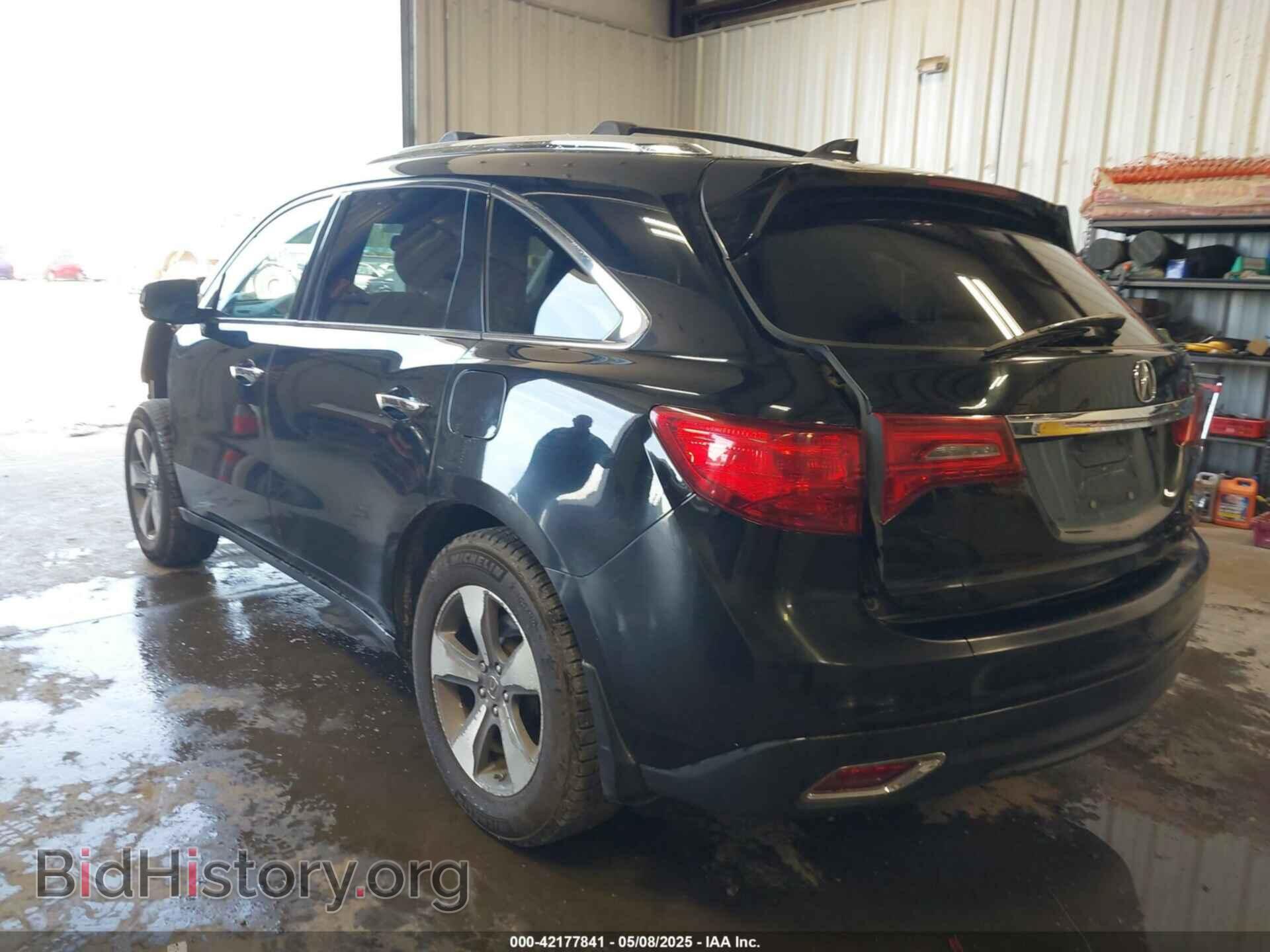 2014 ACURA MDX - VIN: 5FRYD4H21EB020320 - Фото 3