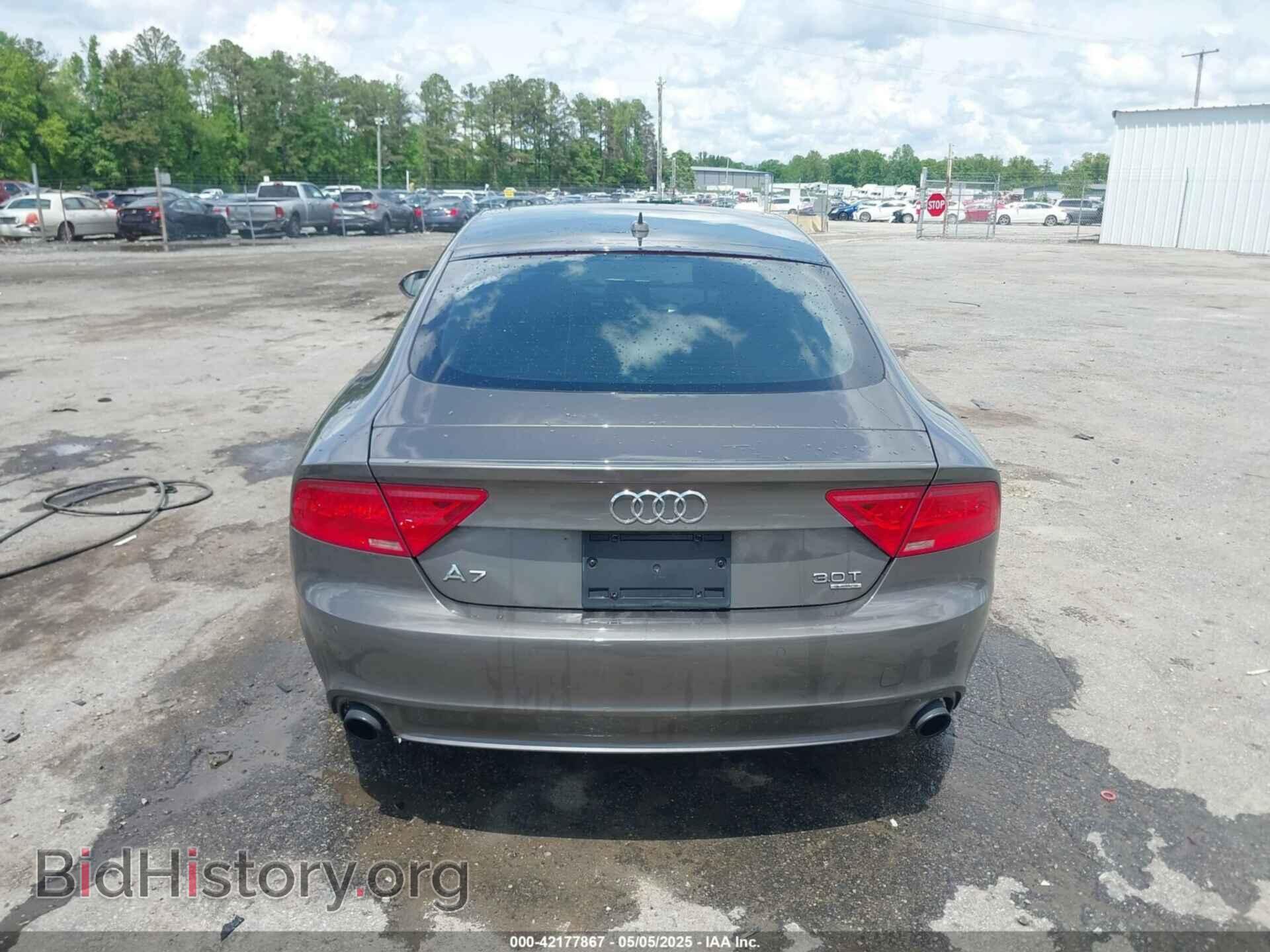 2012 AUDI A7 - VIN: WAUYGAFC1CN085666 - Фото 16