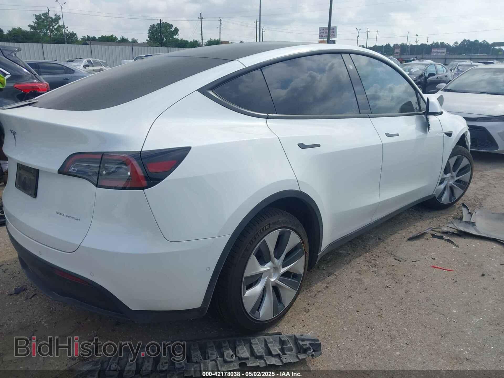 2022 TESLA MODEL Y - VIN: 7SAYGDEE0NF332610 - Фото 4