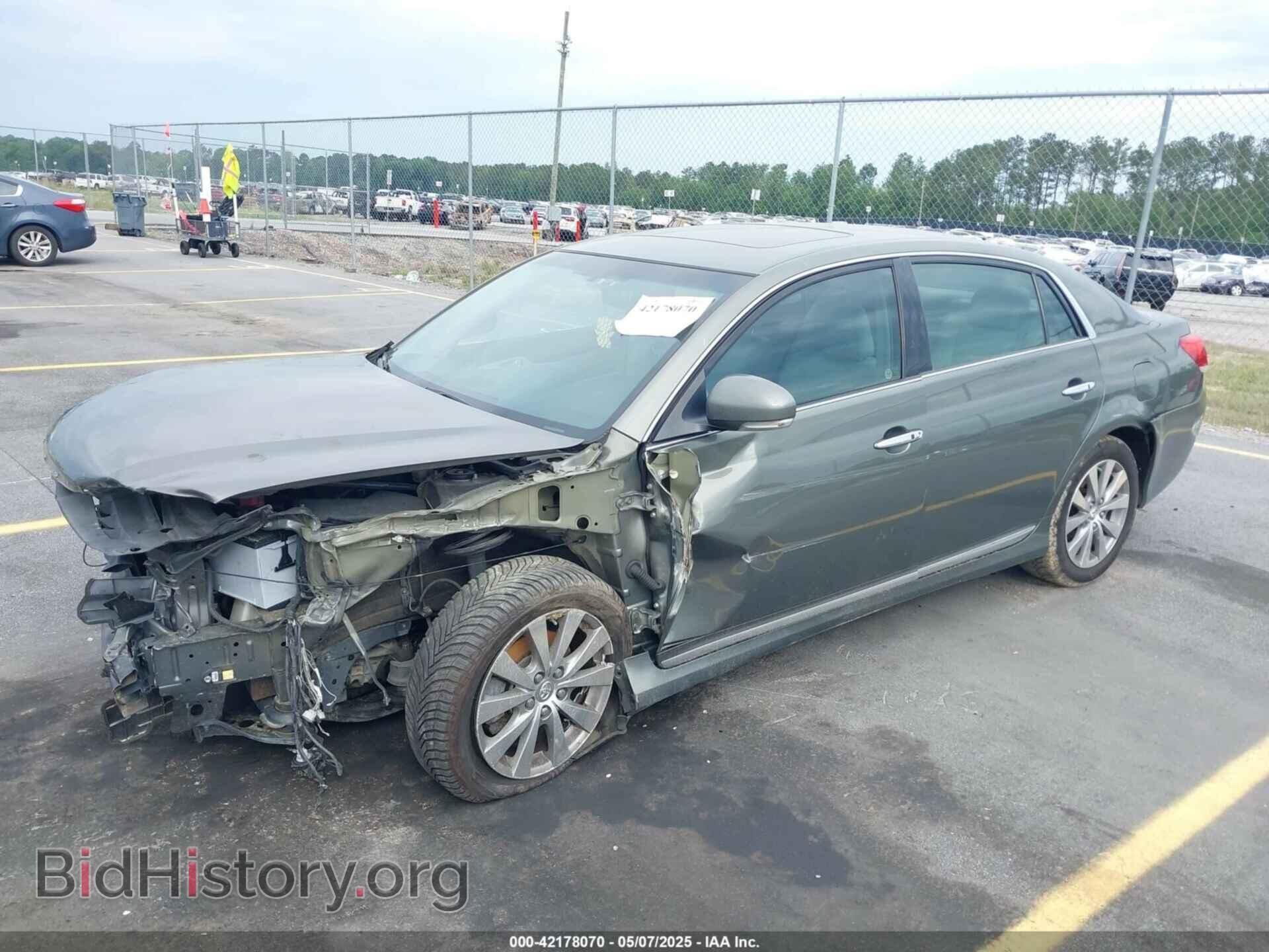 2012 TOYOTA AVALON - VIN: 4T1BK3DB2CU449821 - Фото 2
