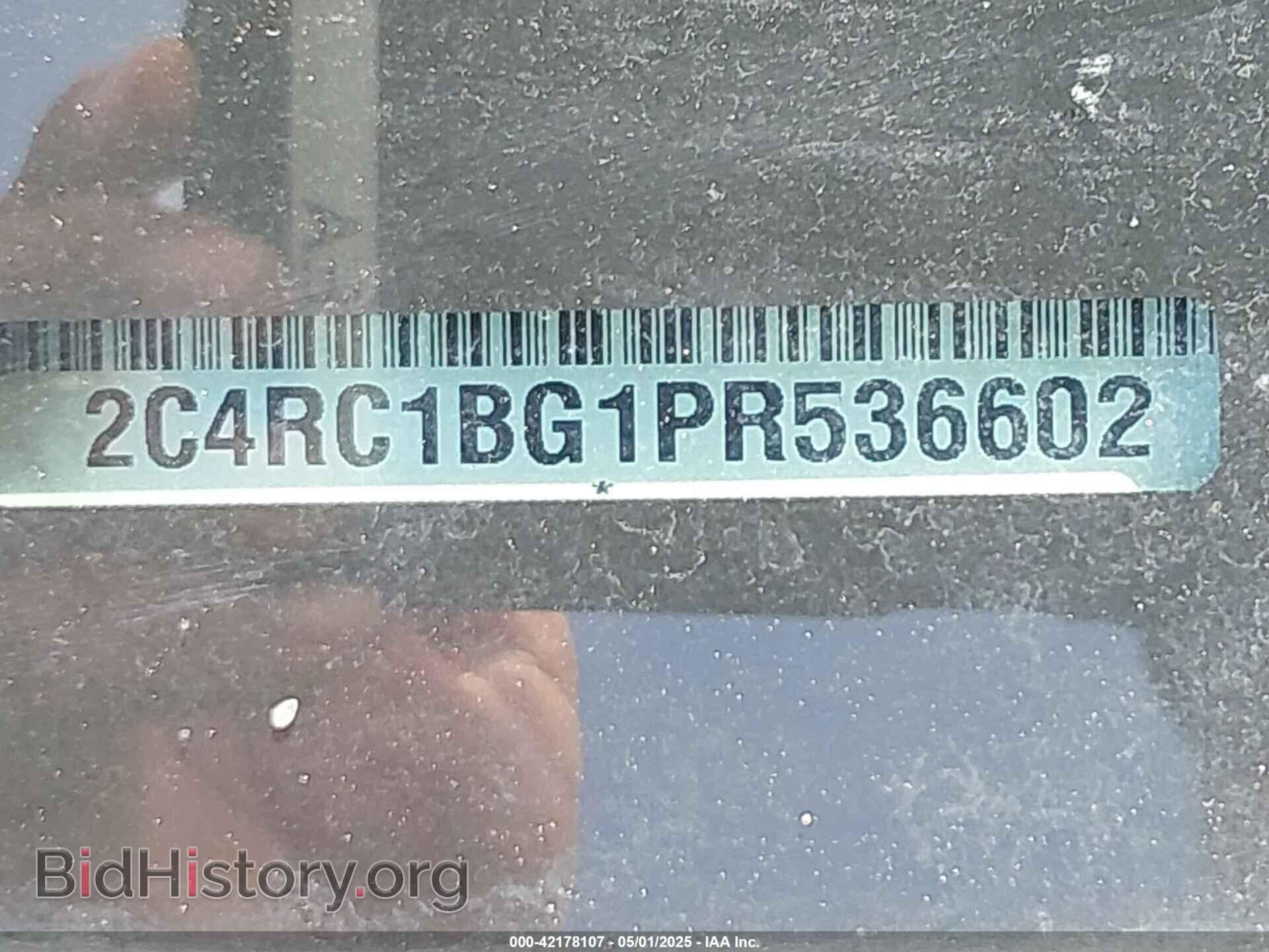 2023 CHRYSLER PACIFICA - VIN: 2C4RC1BG1PR536602 - Фото 9