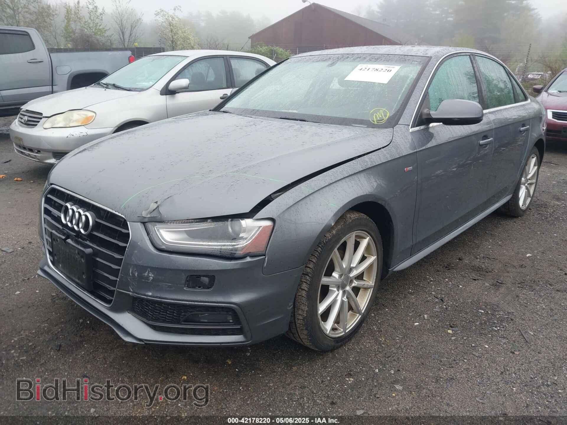 2014 AUDI A4 - VIN: WAUFFAFL4EN017309 - Фото 2