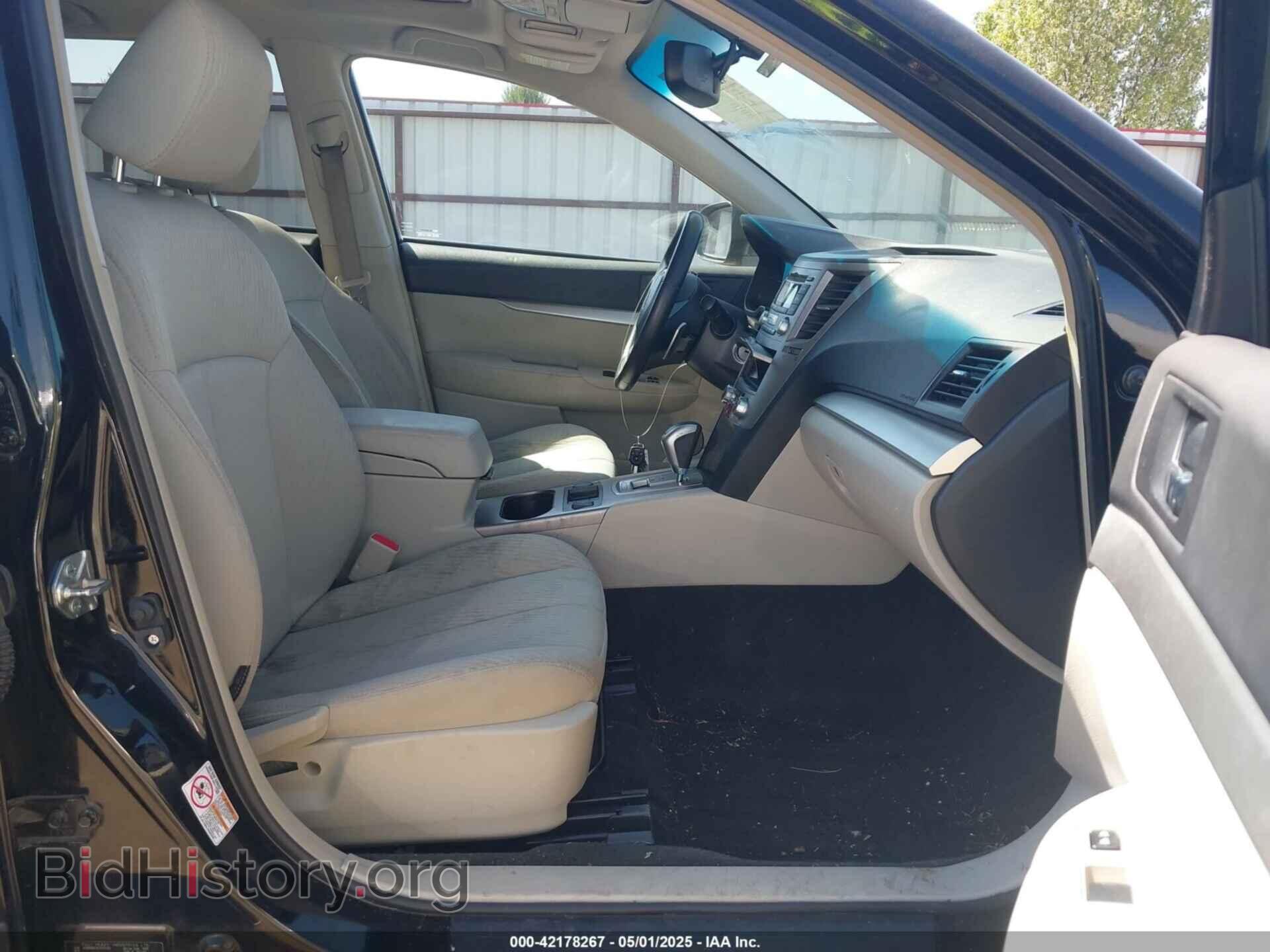 2012 SUBARU OUTBACK - VIN: 4S4BRBGCXC3254162 - Фото 5