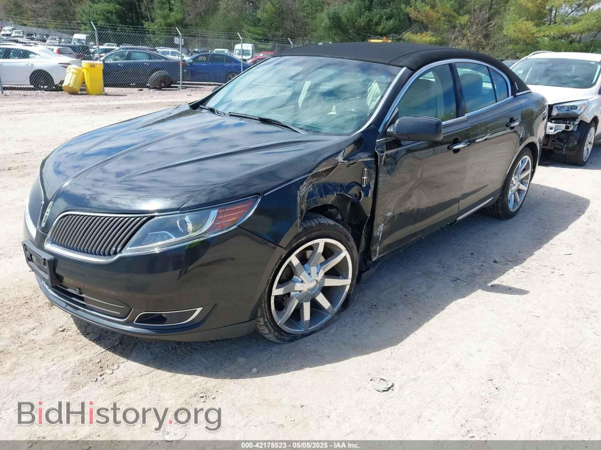 2014 LINCOLN MKS - VIN: 1LNHL9DK0EG606273 - Фото 2