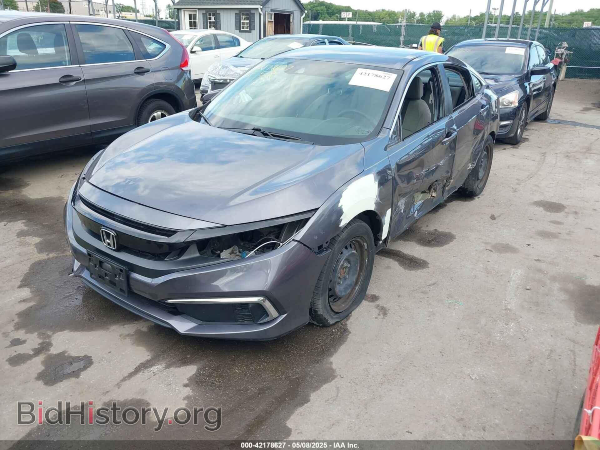2019 HONDA CIVIC - VIN: 2HGFC2F6XKH502913 - Фото 2