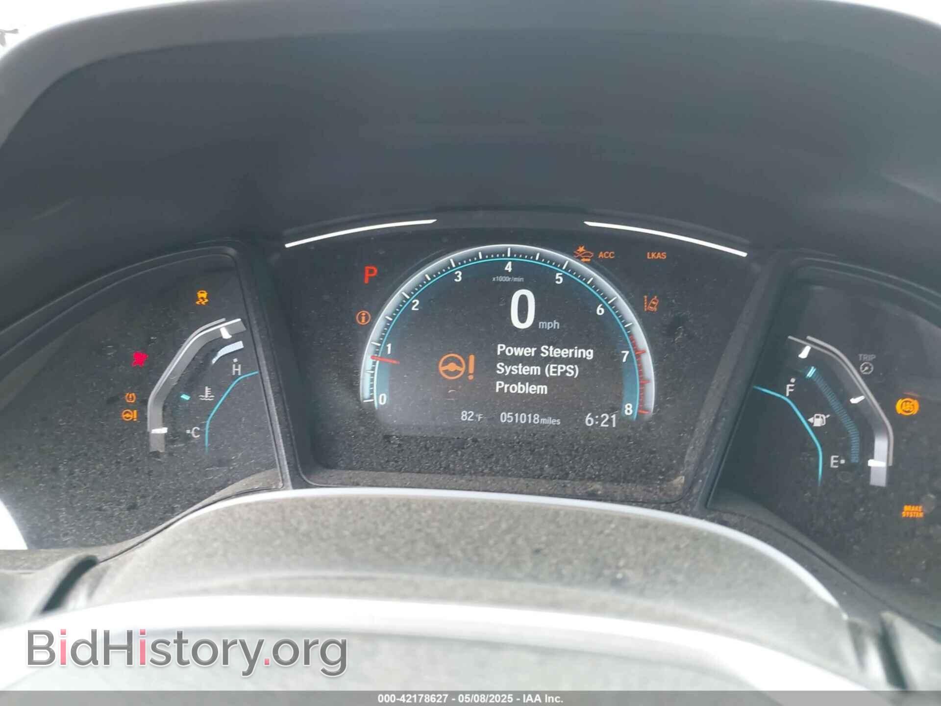2019 HONDA CIVIC - VIN: 2HGFC2F6XKH502913 - Фото 7