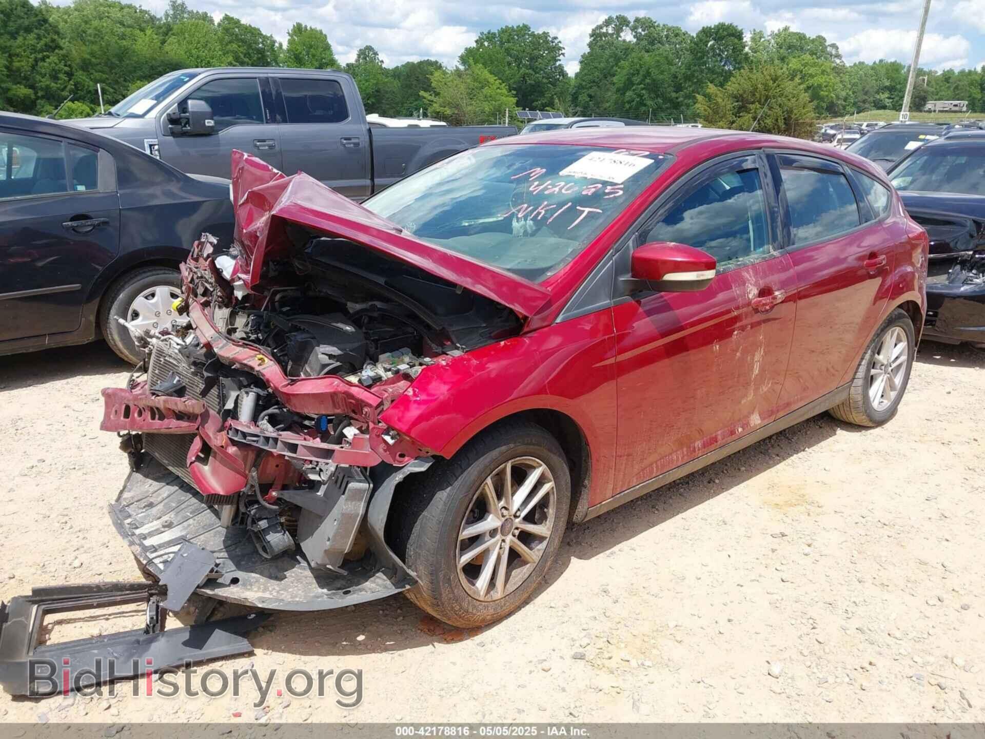 2017 FORD FOCUS - VIN: 1FADP3K27HL340856 - Фото 2