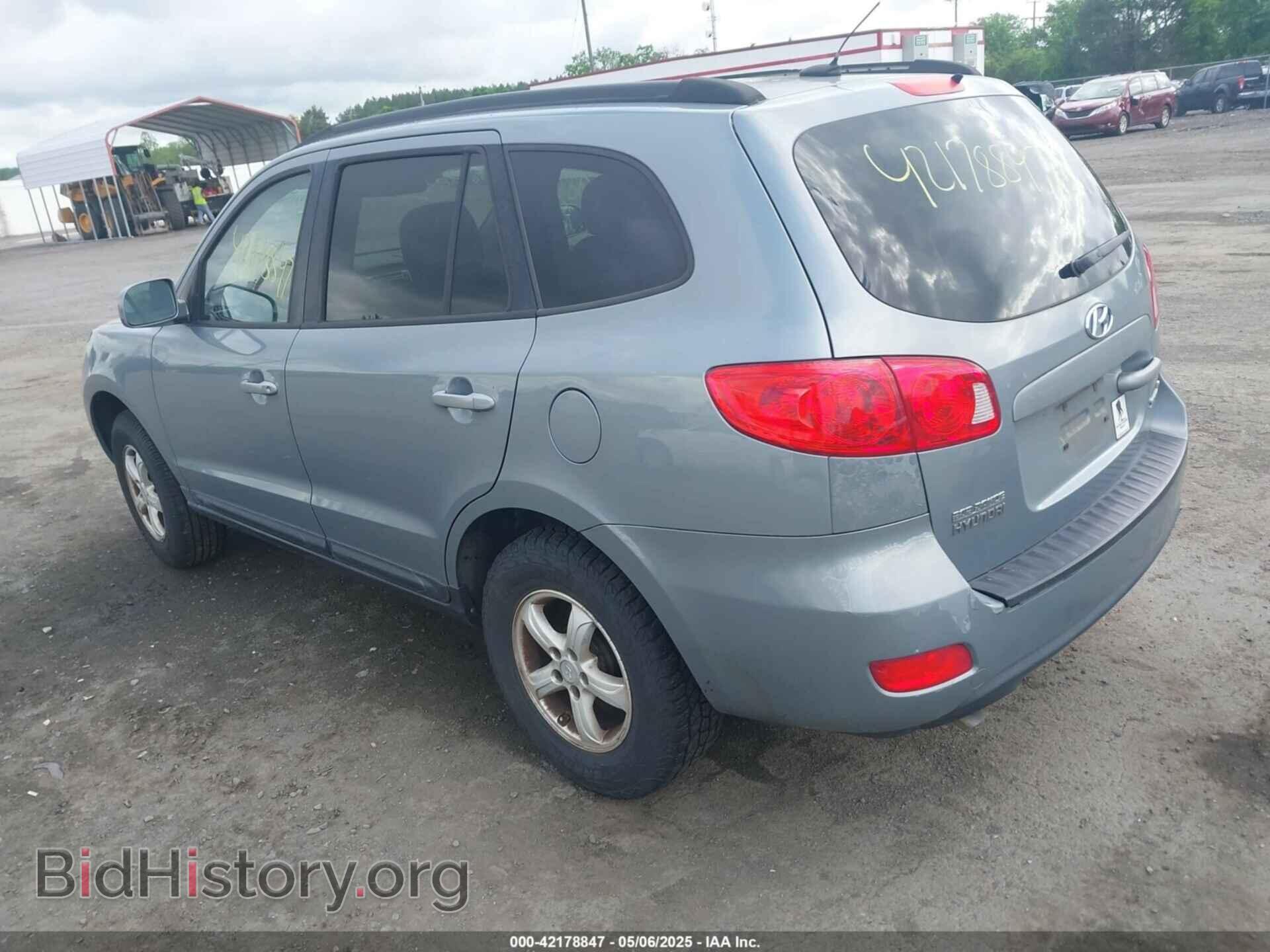 2008 HYUNDAI SANTA FE - VIN: 5NMSG13D58H180452 - Photo 3