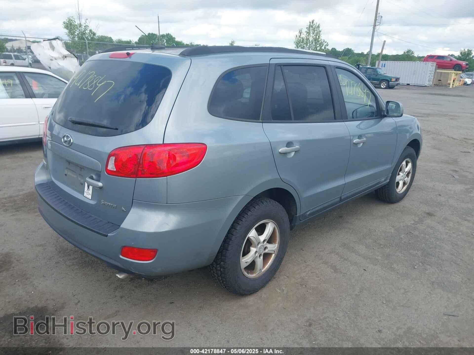 2008 HYUNDAI SANTA FE - VIN: 5NMSG13D58H180452 - Photo 4