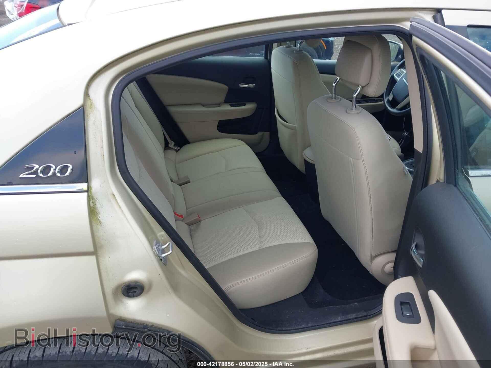 2011 CHRYSLER 200 - VIN: 1C3BC1FB0BN531482 - Фото 8