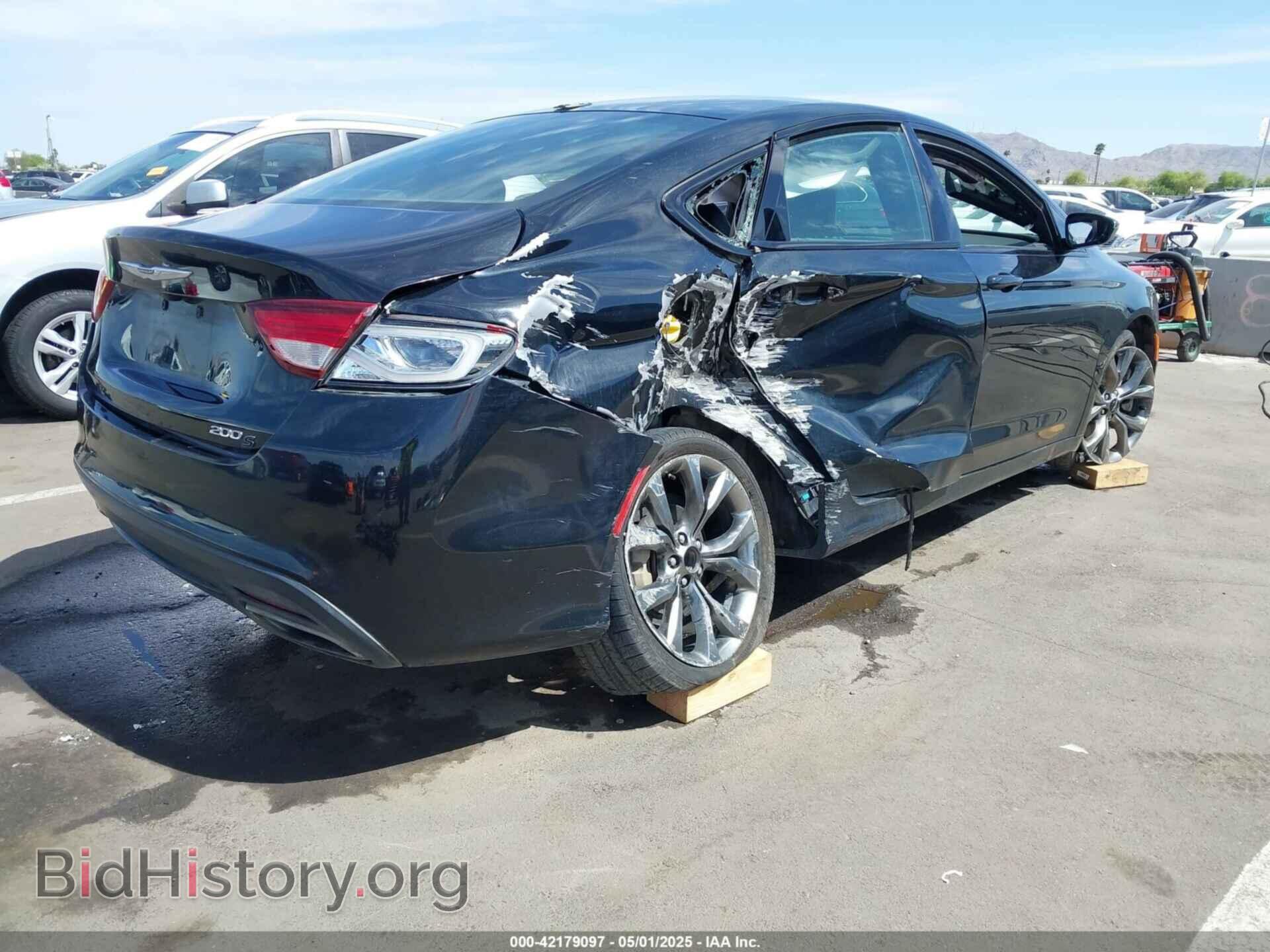 2016 CHRYSLER 200 - VIN: 1C3CCCBB5GN125307 - Фото 4