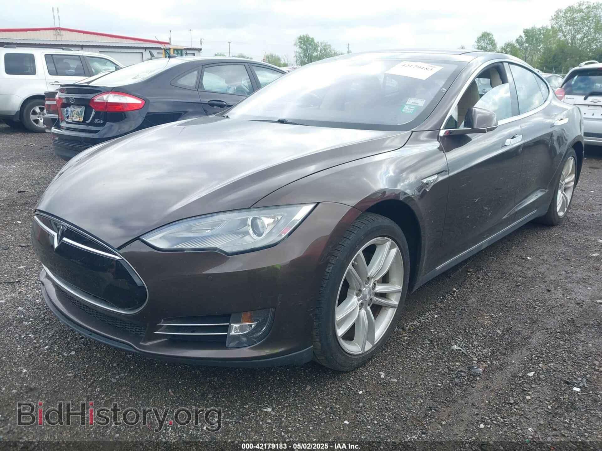 2014 TESLA MODEL S - VIN: 5YJSA1H19EFP51406 - Photo 2