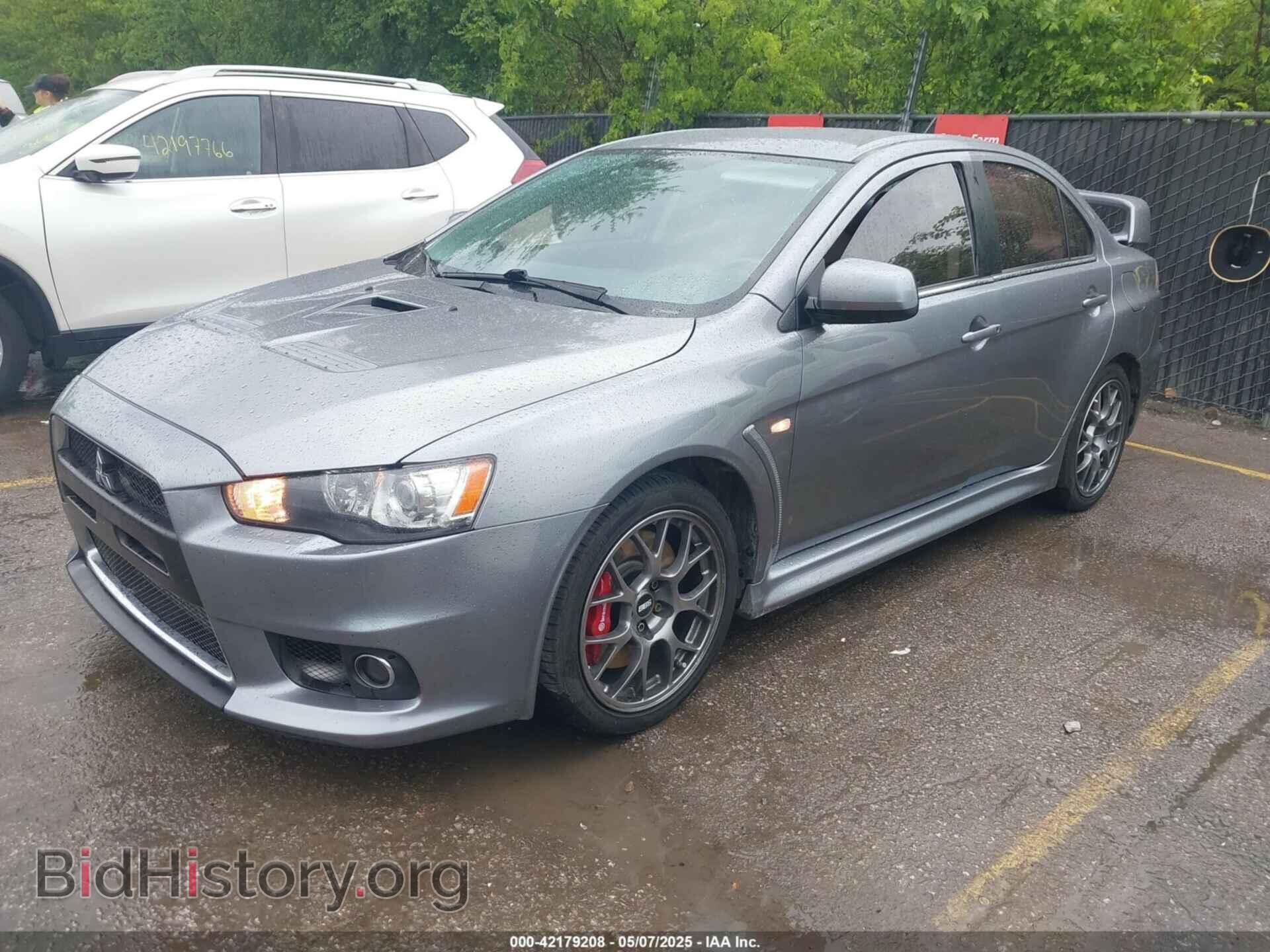 2014 MITSUBISHI LANCER EVOLUTION - VIN: JA32W5FVXEU007219 - Photo 2