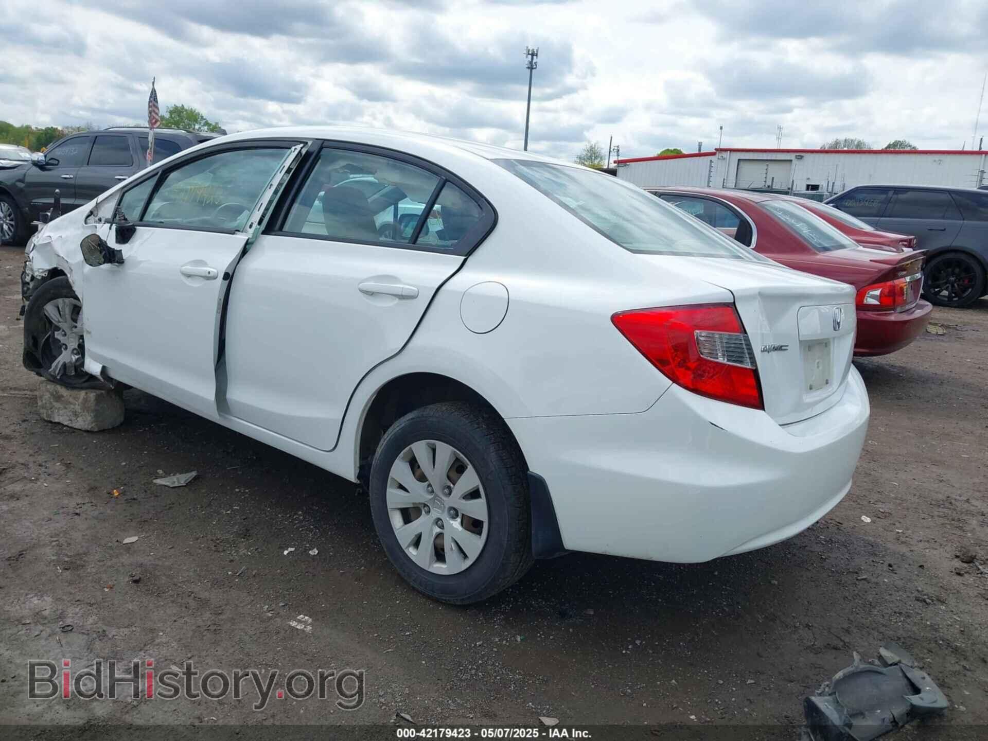 2012 HONDA CIVIC - VIN: 19XFB2F59CE108681 - Фото 3