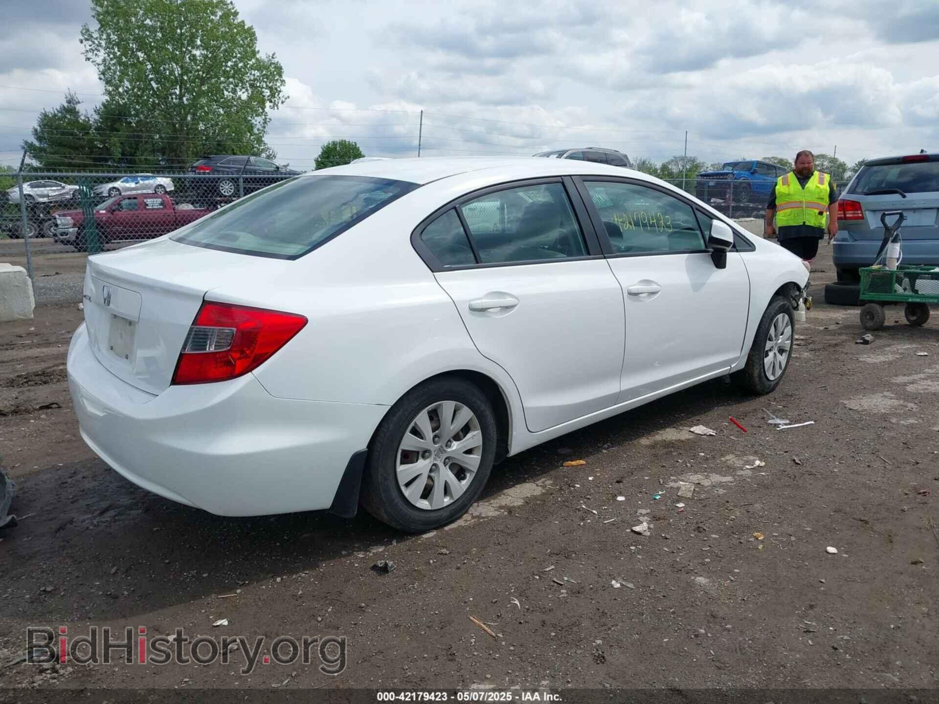 2012 HONDA CIVIC - VIN: 19XFB2F59CE108681 - Фото 4