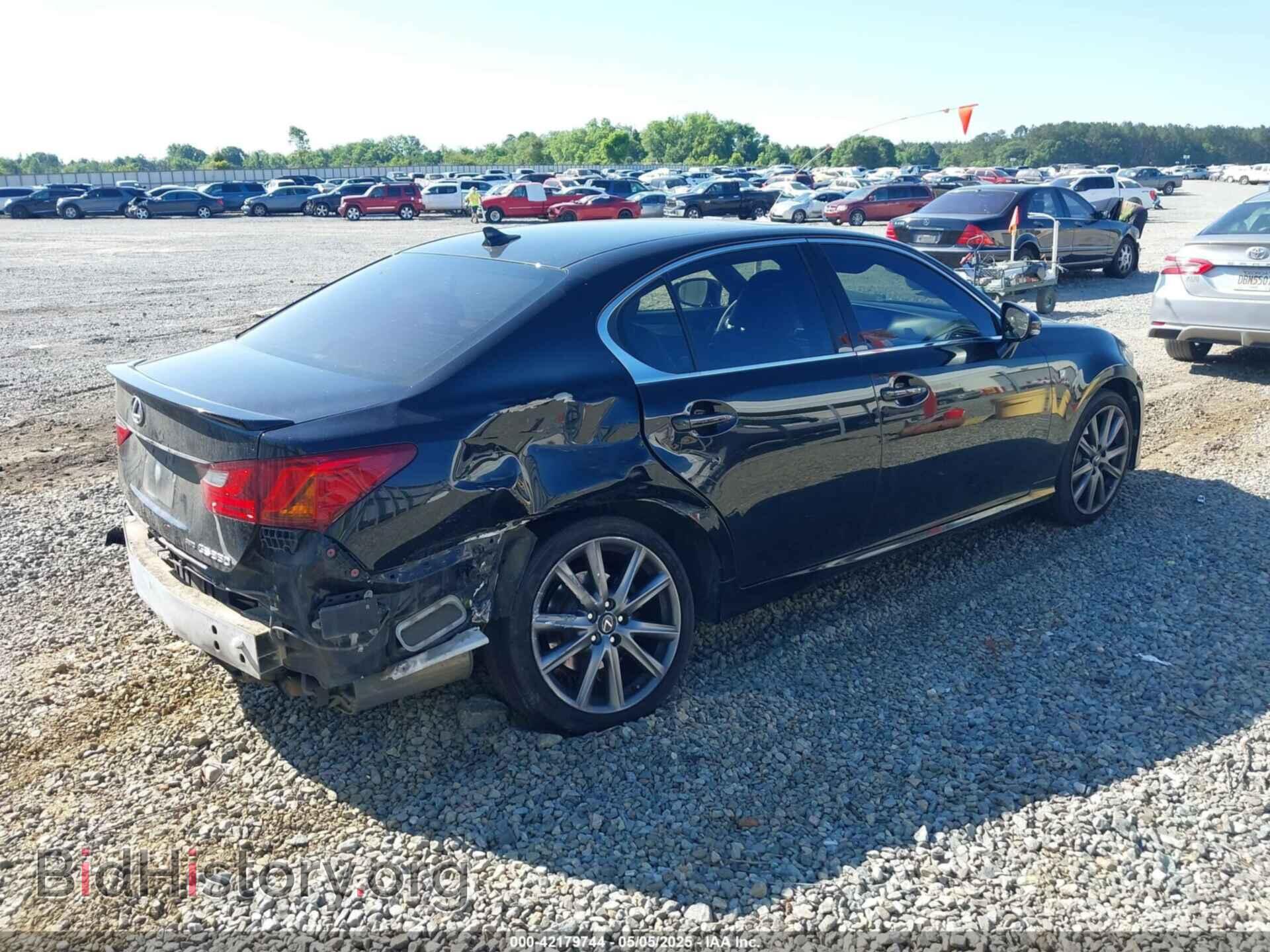 2013 LEXUS GS 350 - VIN: JTHCE1BL4D5000554 - Photo 4