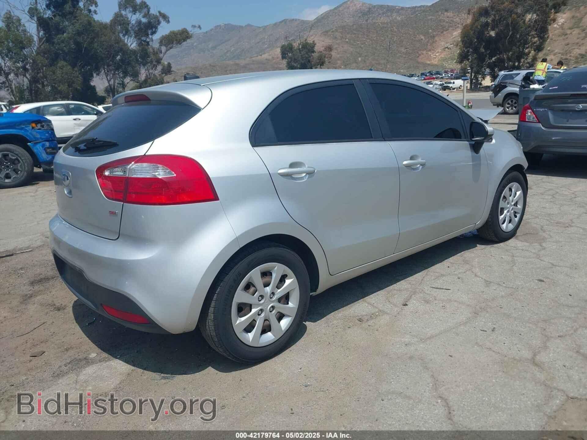 2013 KIA RIO - VIN: KNADM5A37D6197695 - Фото 4