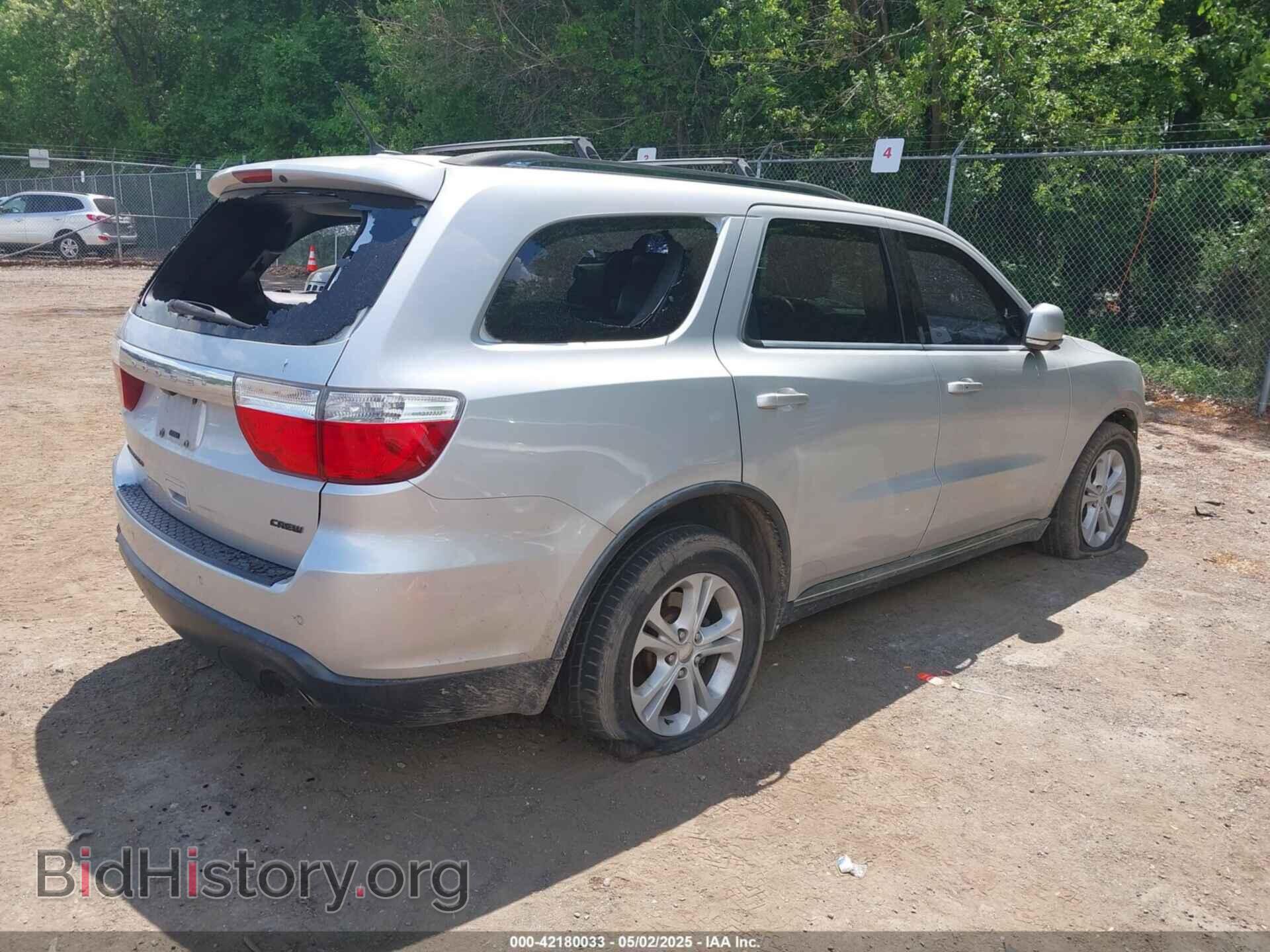 2012 DODGE DURANGO - VIN: 1C4RDHDG4CC110523 - Photo 4