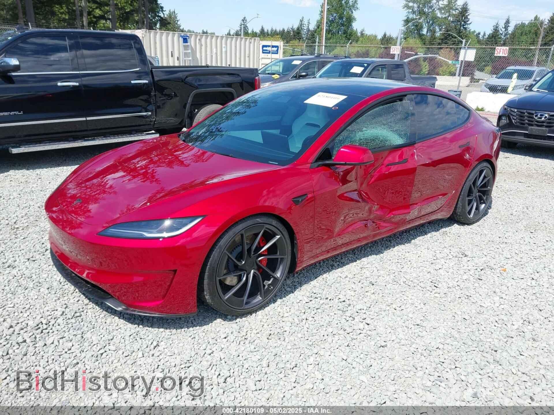 2024 TESLA MODEL 3 - VIN: 5YJ3E1ET9RF897132 - Photo 2
